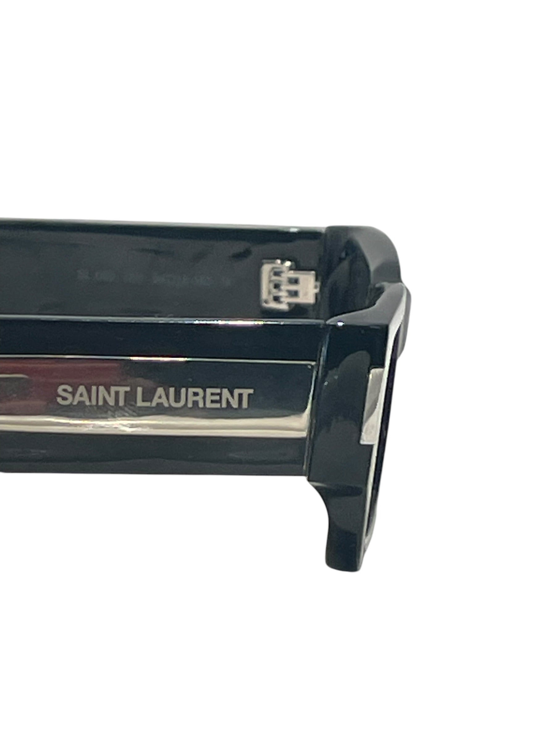 SAINT LAURENT/Sunglasses/Plastic/BLK/SSL660 silver accent view 5