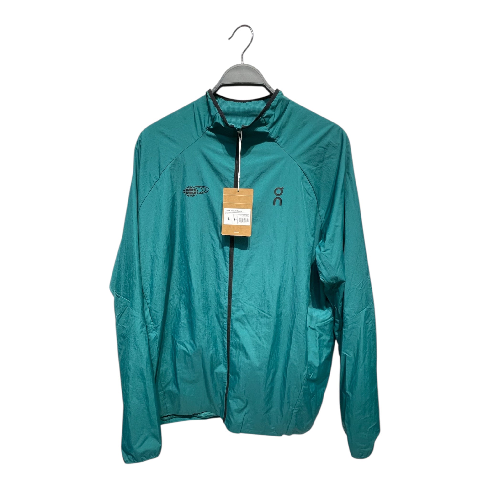 on cloud X/Beans/Windbreaker/L/Polyester/GRN/ view 1