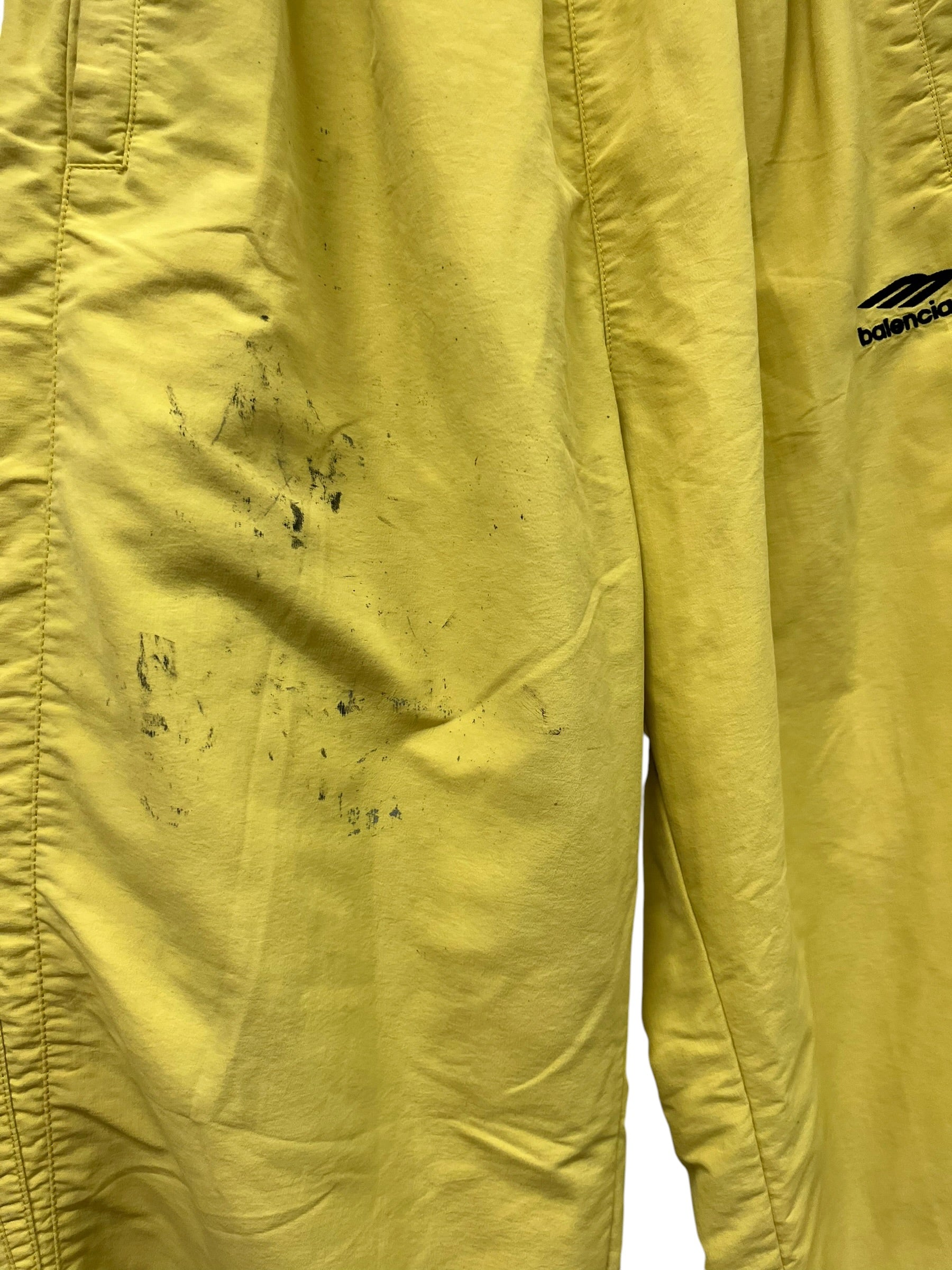 BALENCIAGA/Pants/S/Nylon/YEL/NYLON TRACK PANTS view 5