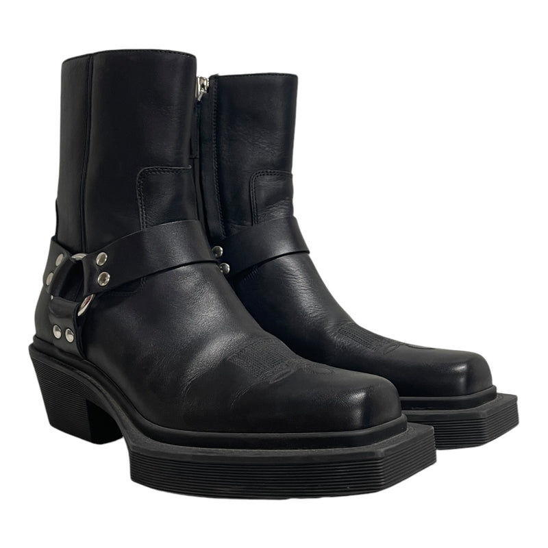 VETEMENTS/Cowboy Boots/EU 43/Leather/BLK/cowboy sq toes