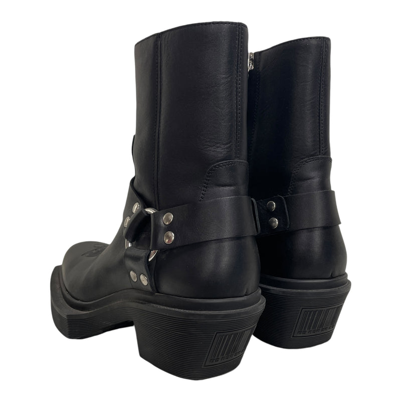 VETEMENTS/Cowboy Boots/EU 43/Leather/BLK/cowboy sq toes