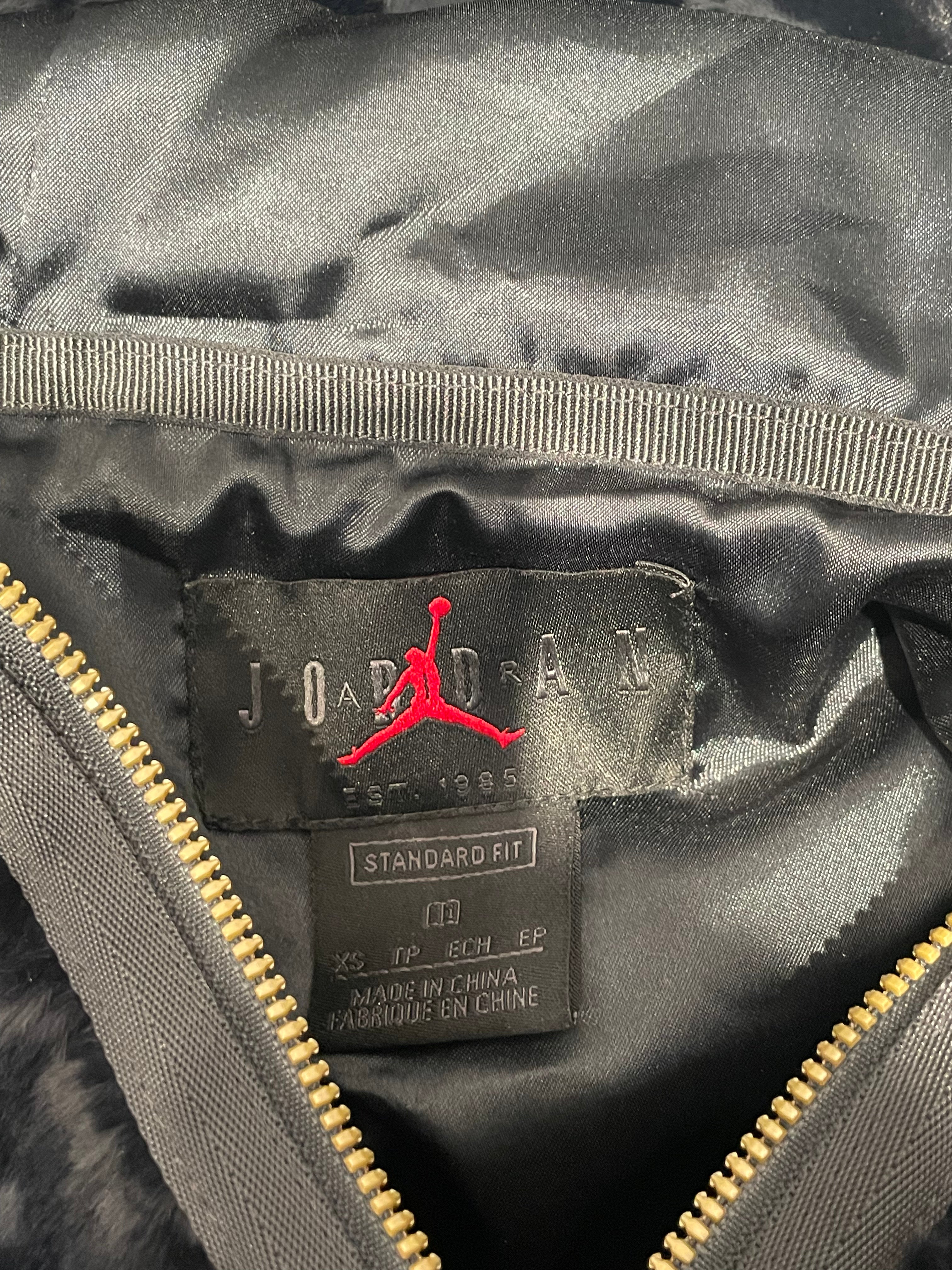 JORDAN BRAND/Zip Up Hoodie/XS/Leopard/BLK/COURT TO RUNWAY LEOPARD view 3