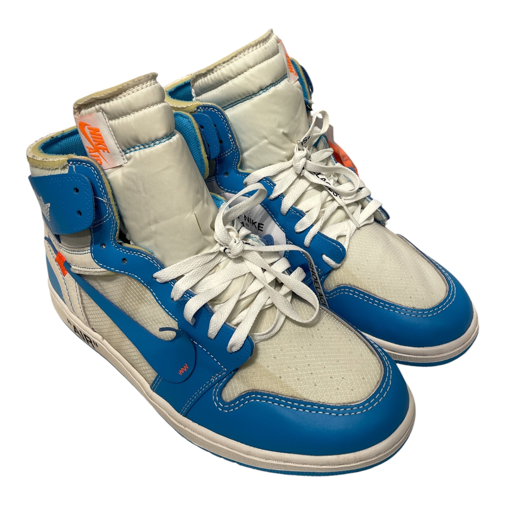 JORDAN BRAND/Low-Sneakers/US 13/WHT/OFF WHITE 'UNC' view 1