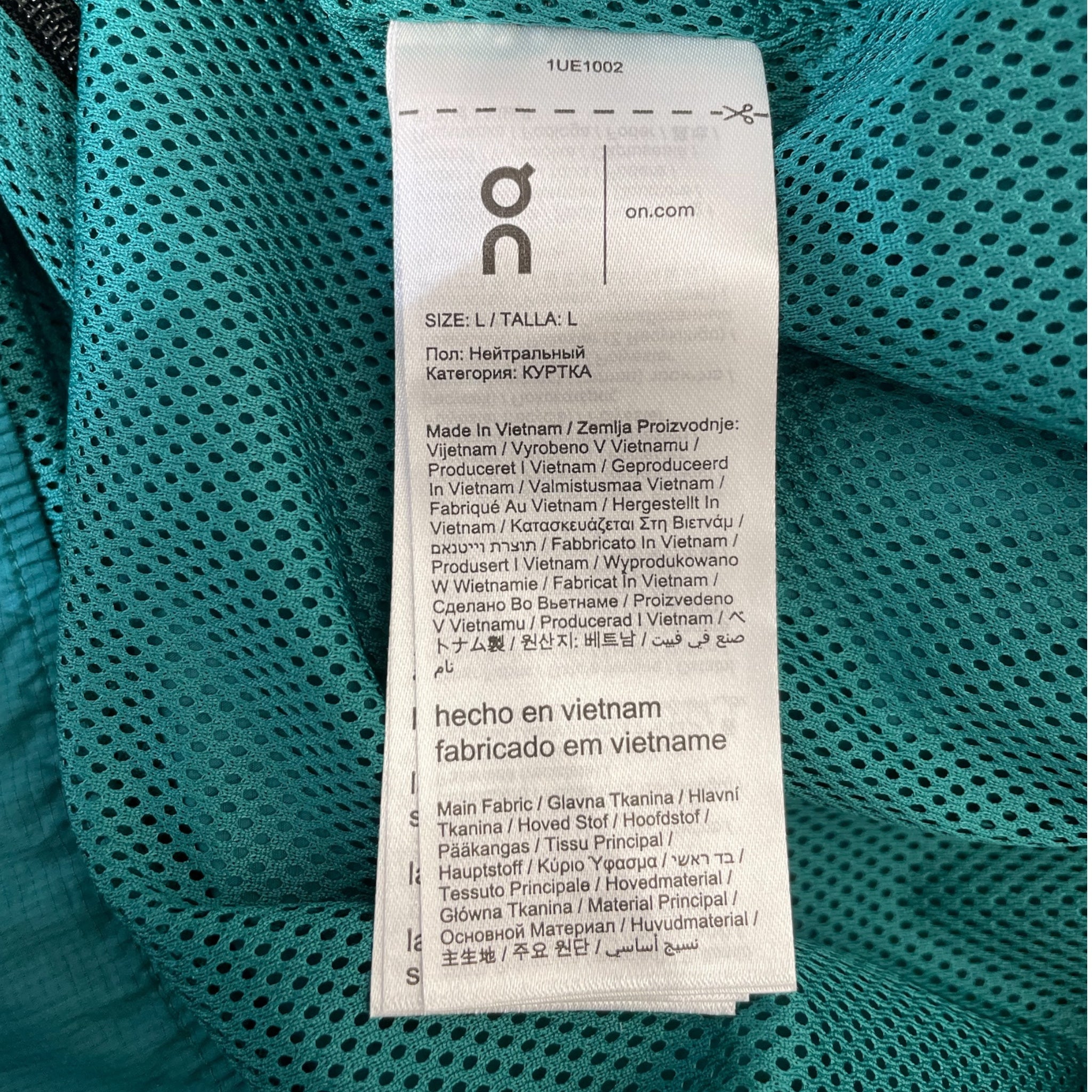 on cloud X/Beans/Windbreaker/L/Polyester/GRN/ view 4