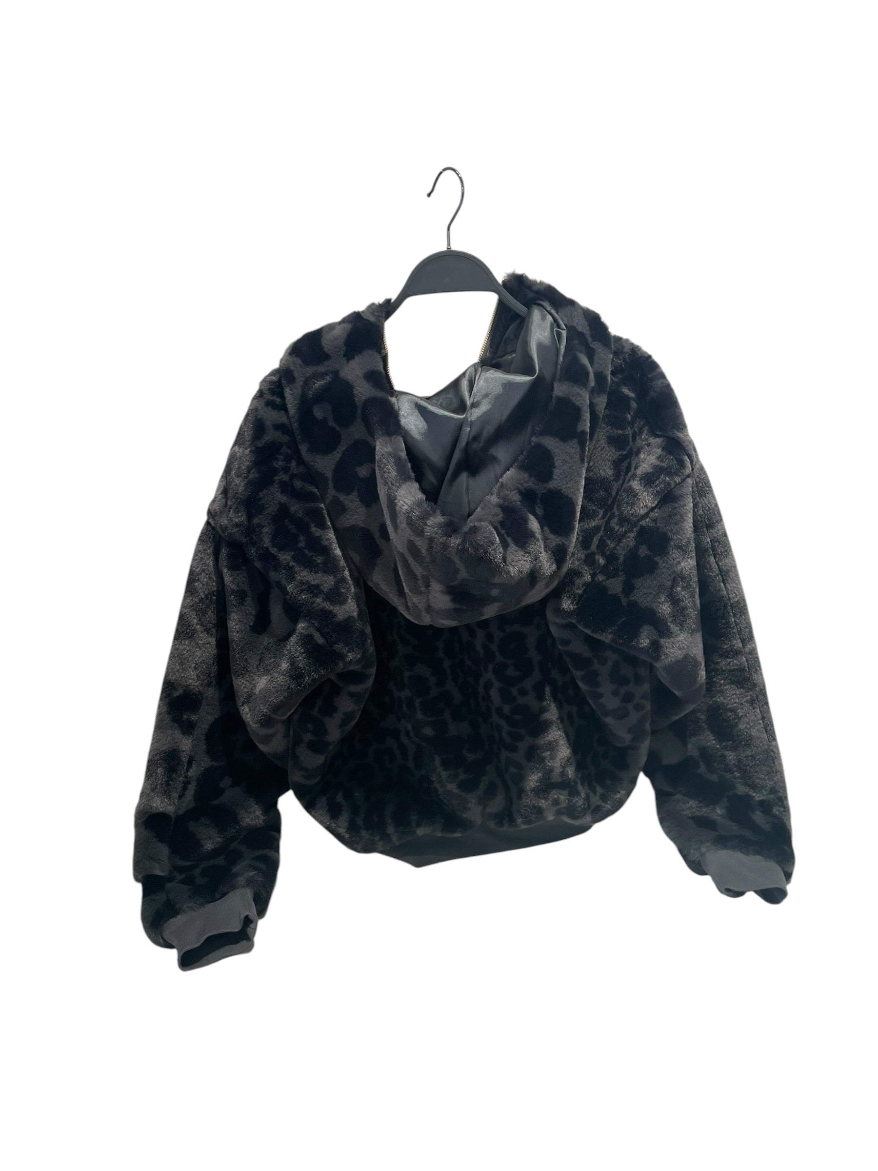 JORDAN BRAND/Zip Up Hoodie/XS/Leopard/BLK/COURT TO RUNWAY LEOPARD view 2