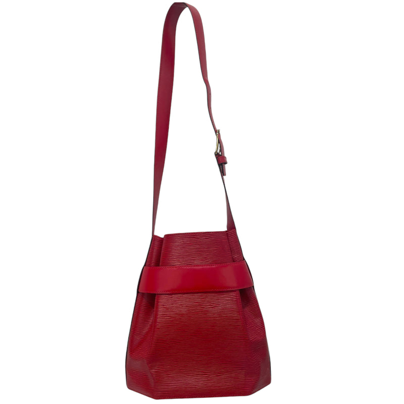 LOUIS VUITTON/Cross Body Bag/RED/epi