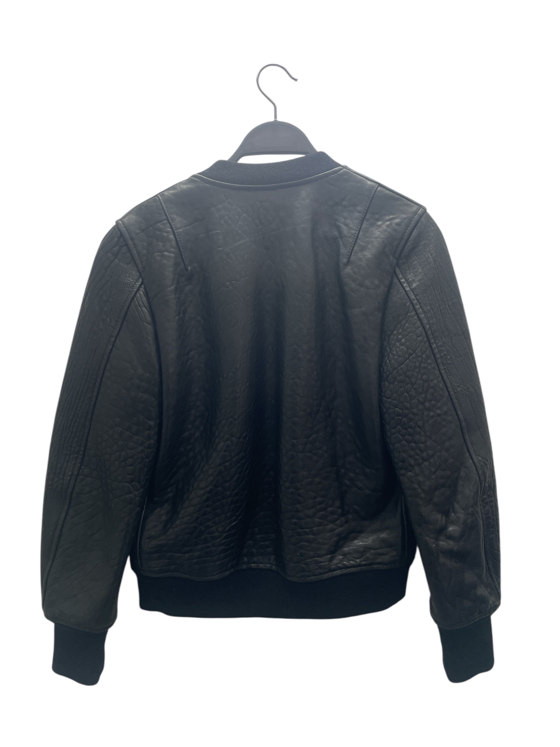 ISABEL MARANT ETOILE/Jacket/36/Leather/BLK/ISABEL MARANT LEATHER BOMBER view 2