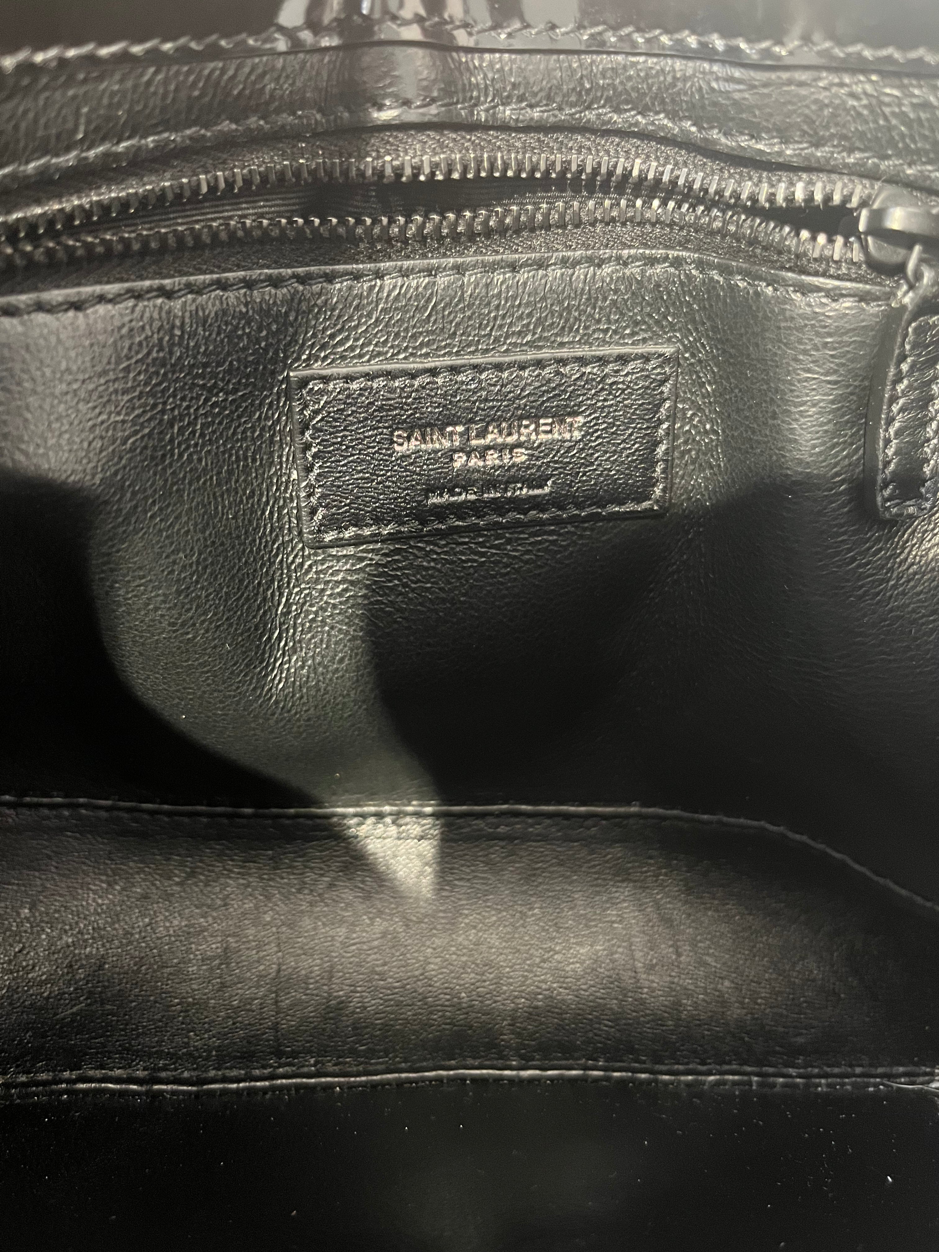 SAINT LAURENT/Hand Bag/Leather/BLK/MAL6572280223 LE 5 A 7 HANDBAG view 5