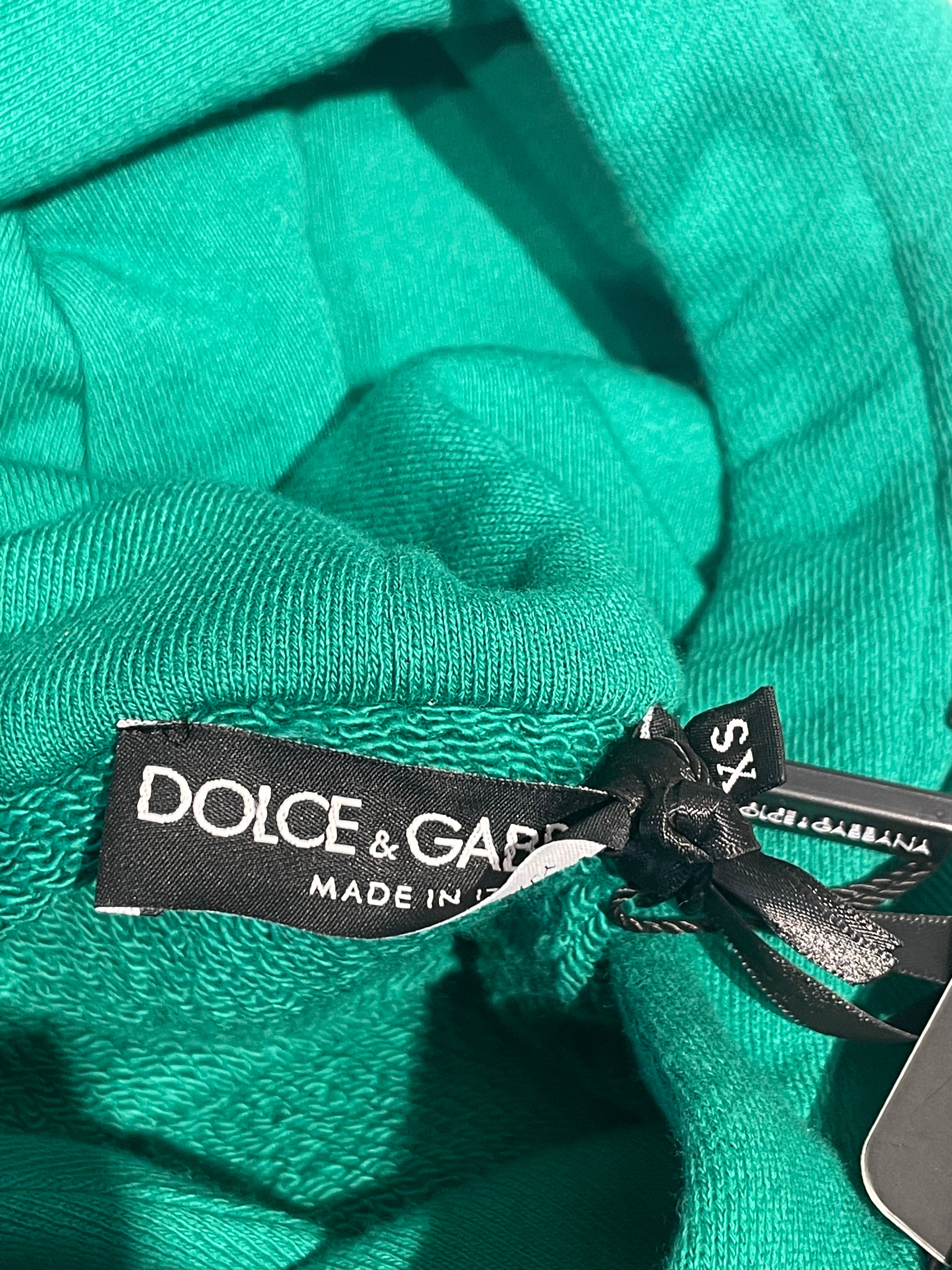 DOLCE&GABBANA/Hoodie/XS/Cotton/GRN/DGVIB3 view 3
