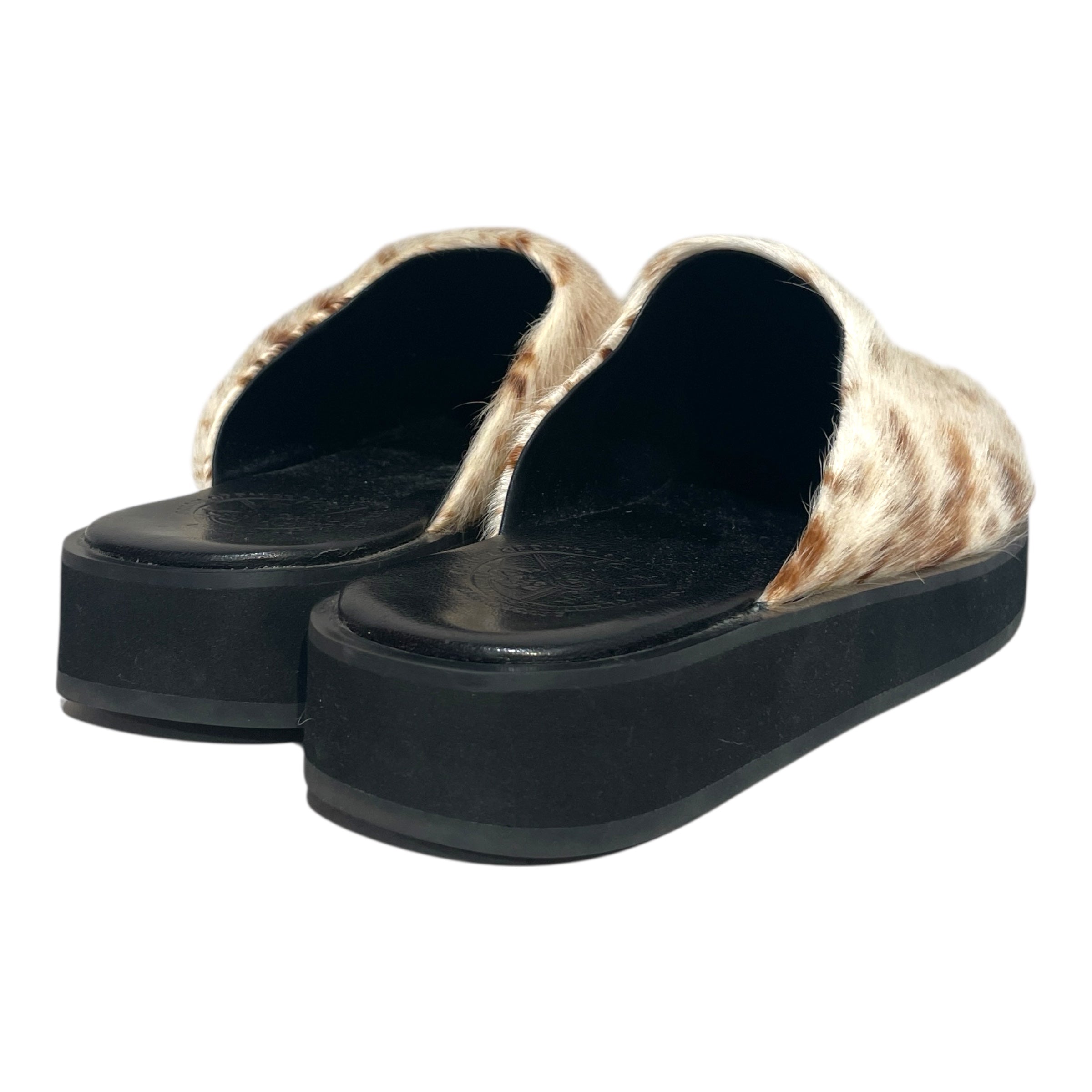 basketcase gallery/Sandals/US 9/Animal Pattern/Fur/BEG/ view 2