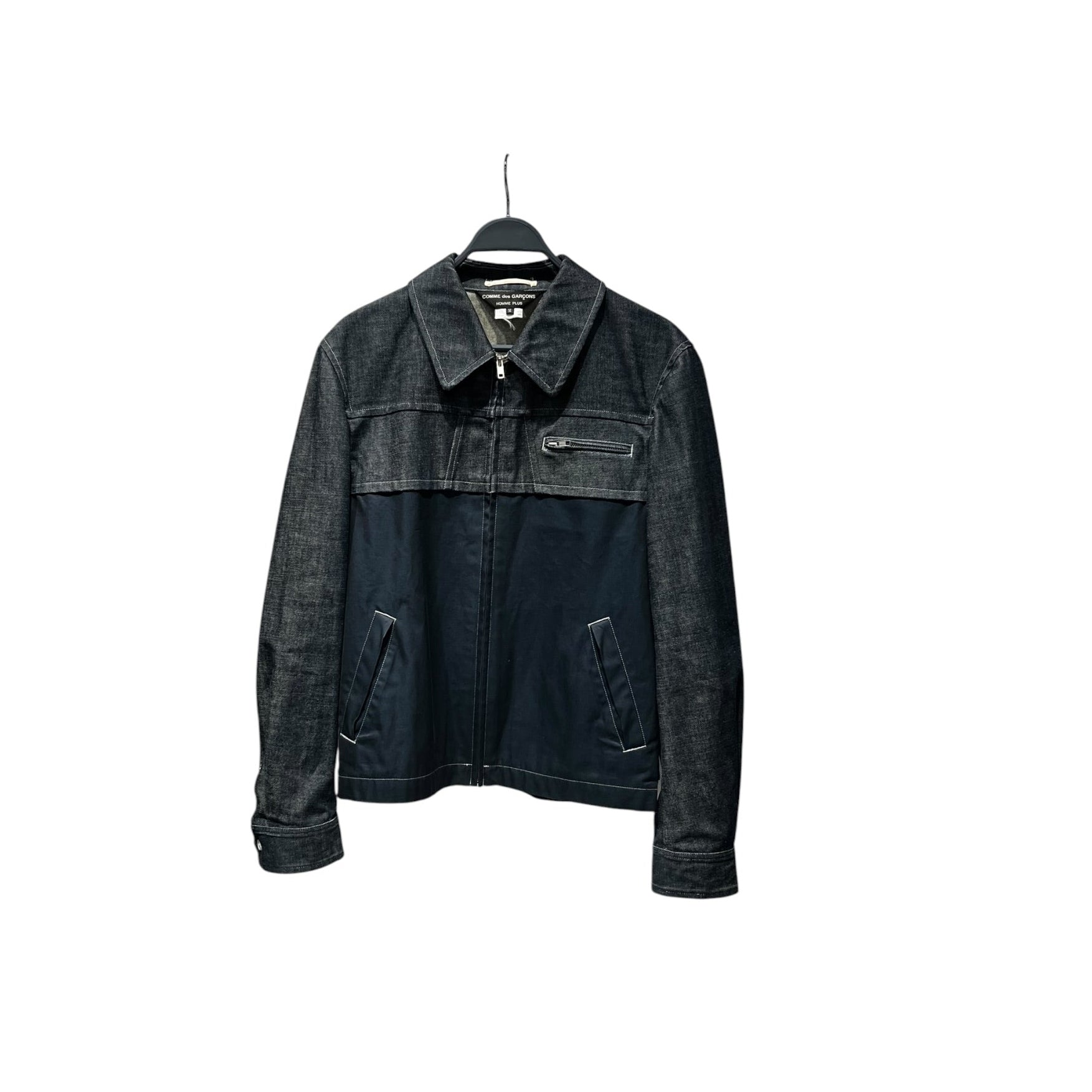 COMME des GARCONS HOMME PLUS/Denim Jkt/M/IDG/XE-J090 view 1