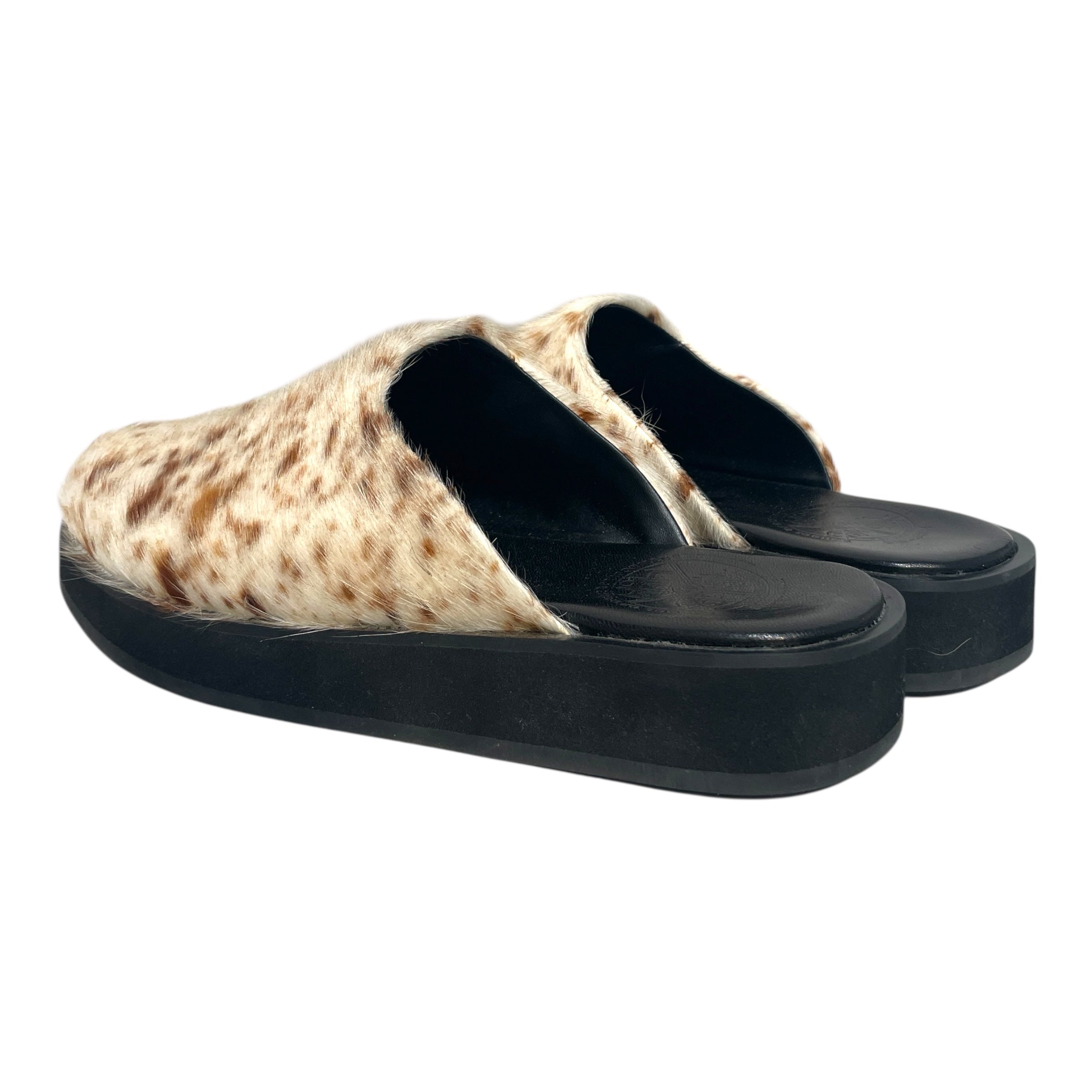basketcase gallery/Sandals/US 9/Animal Pattern/Fur/BEG/ view 3