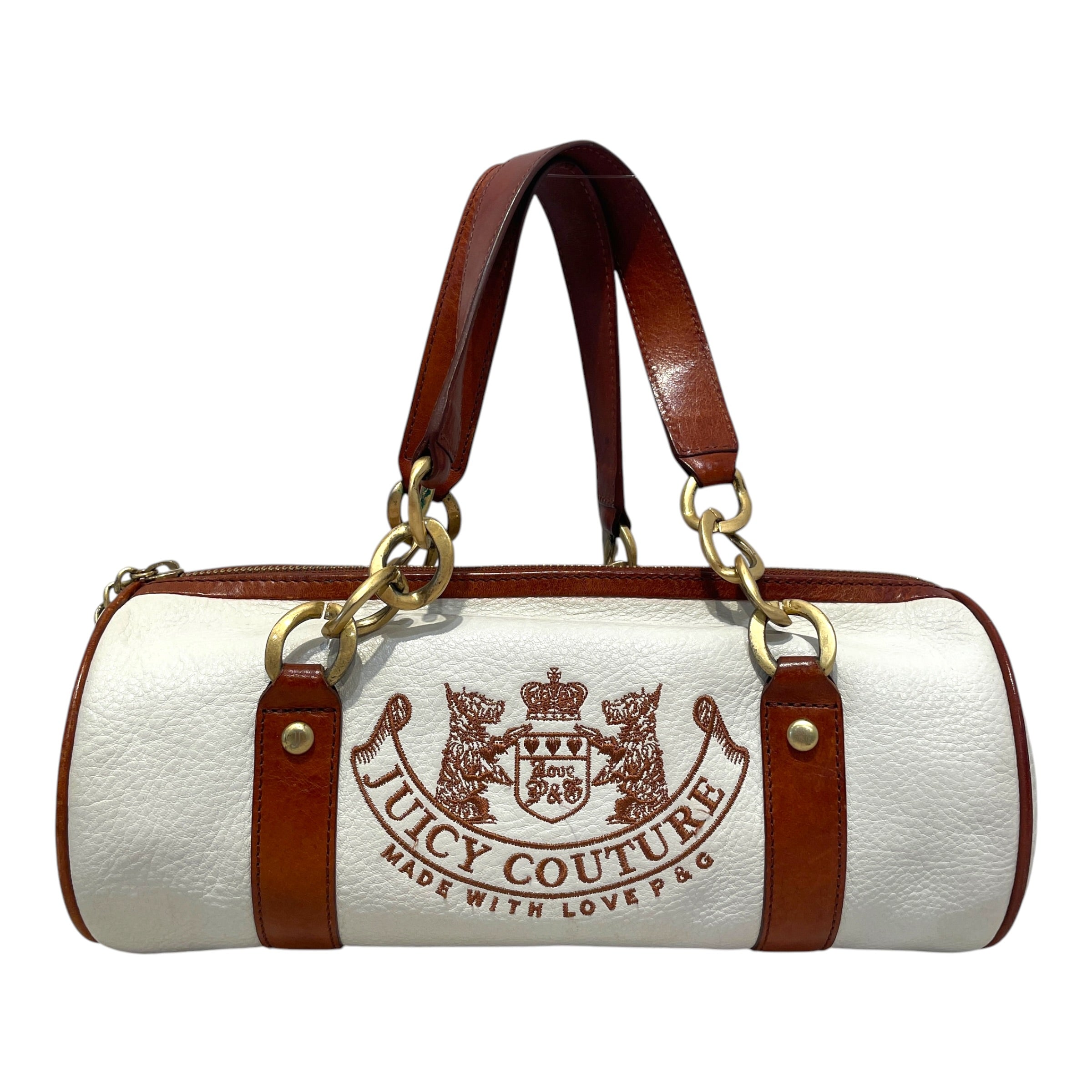 JUICY COUTURE/Hand Bag/Leather/WHT/Papillion Style Bag view 1