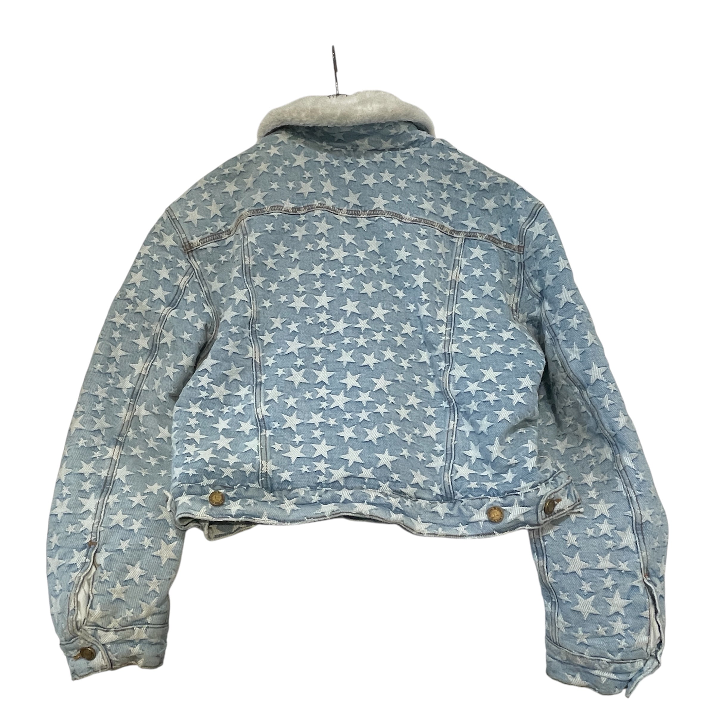 ERL/Denim Jkt/S/Denim/BLU/All Over Print/Printed Denim JAcket view 2