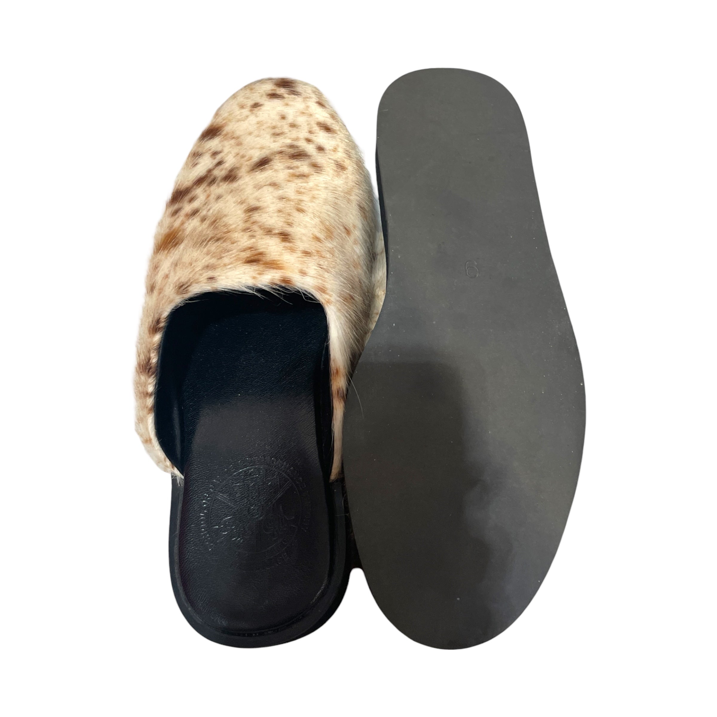 basketcase gallery/Sandals/US 9/Animal Pattern/Fur/BEG/ view 4