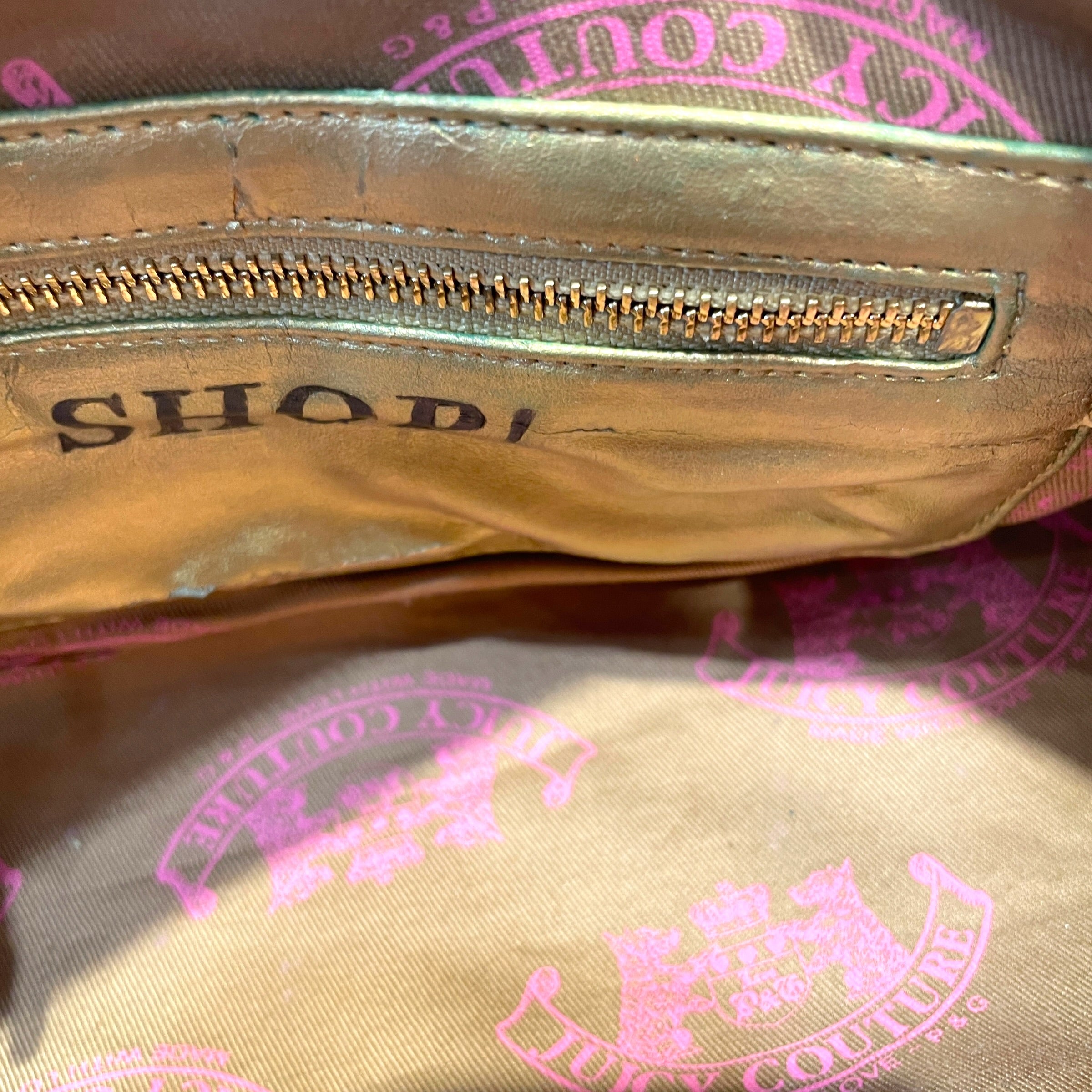 JUICY COUTURE/Hand Bag/Leather/WHT/Papillion Style Bag view 7