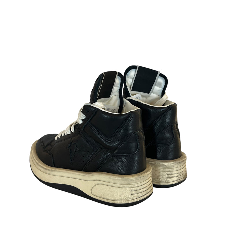 CONVERSE/RICK OWENS DRKSHDW/Hi-Sneakers/US 8.5/Leather/BLK/172342C