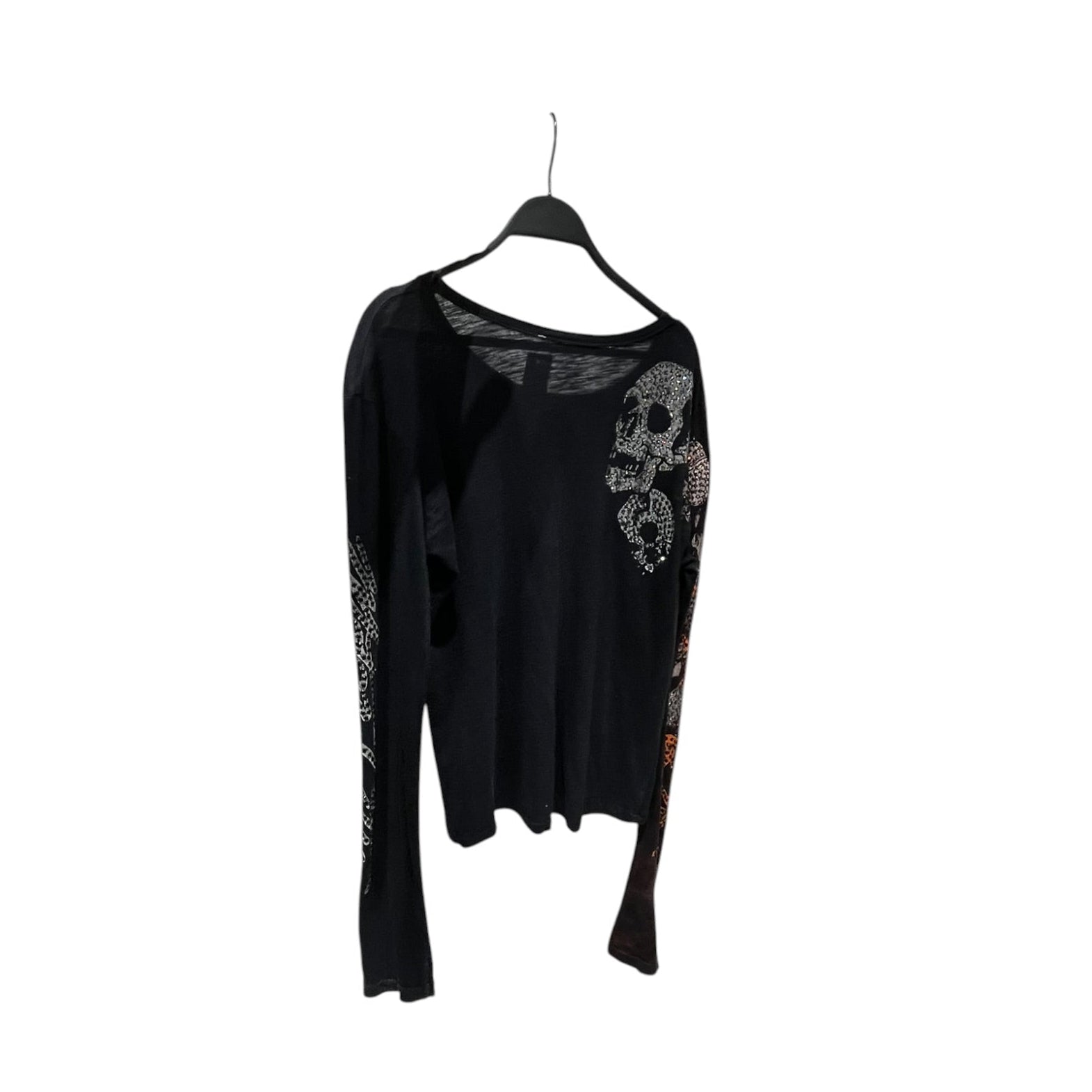 CHINA WALL/T-Shirt/Cotton/CRM/Graphic/RHINESTONES "ON THE ROAD" view 2