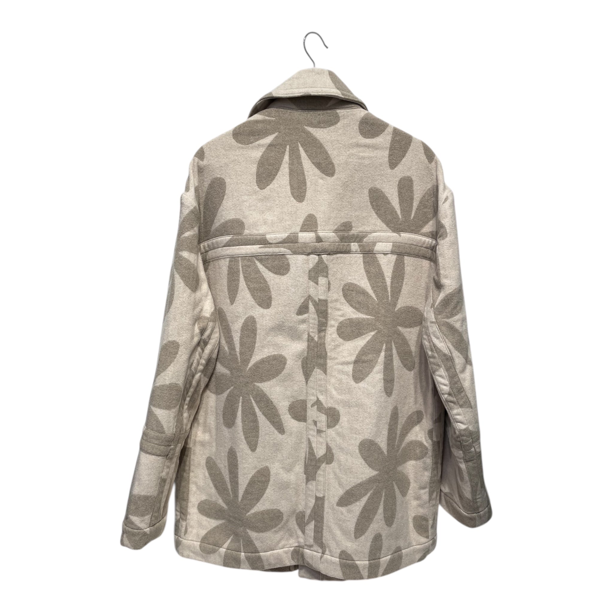 JACQUEMUS/Jacket/48/Wool/CRM/Floral Pattern/ view 2