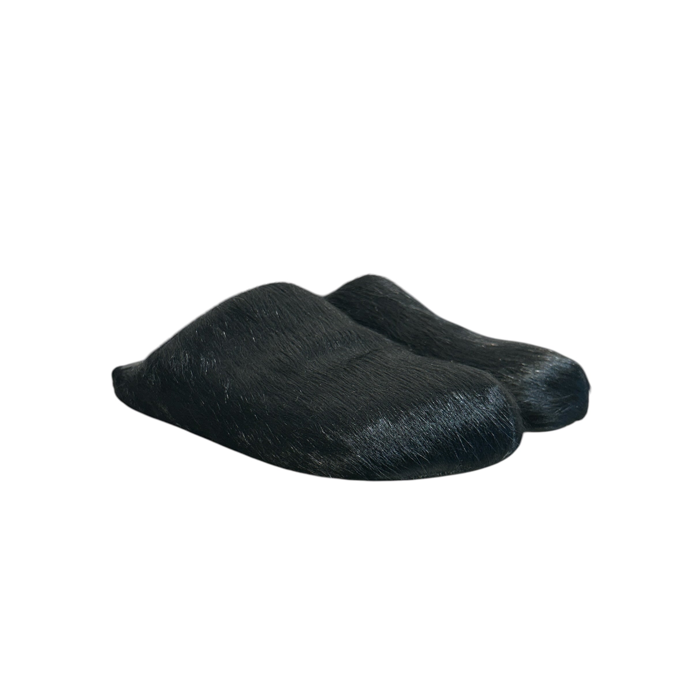MARNI/Sandals/EU 43/Fur/BLK/FUR MULES