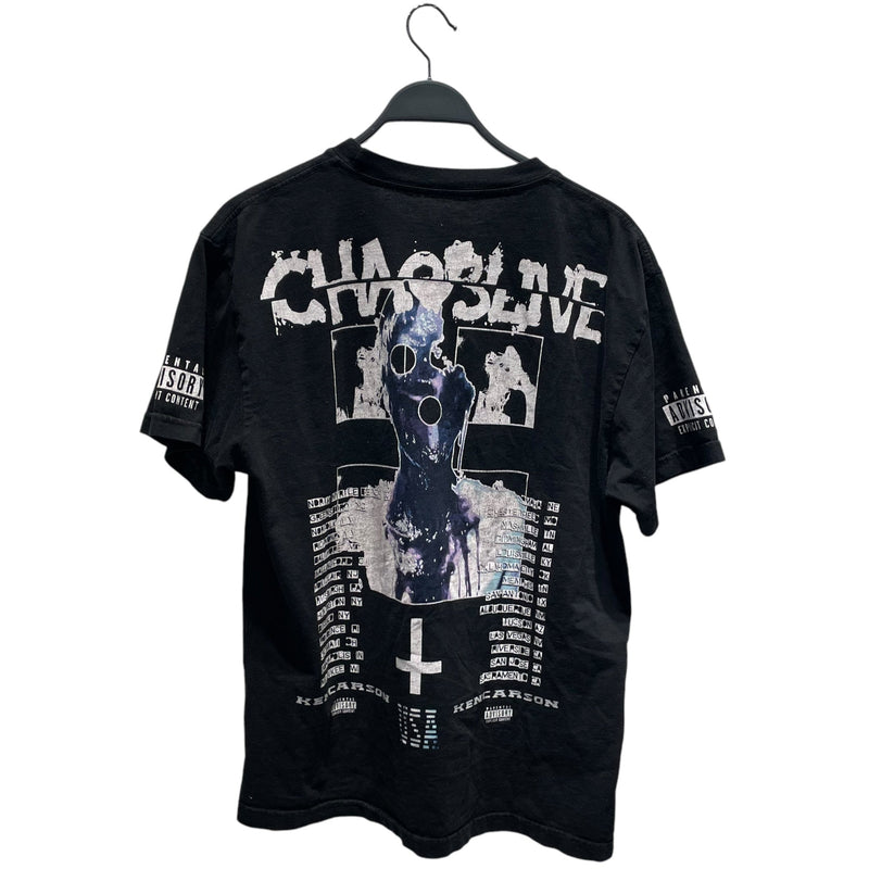 Ken Carson/T-Shirt/L/Cotton/BLK/Blood Sweat Tears