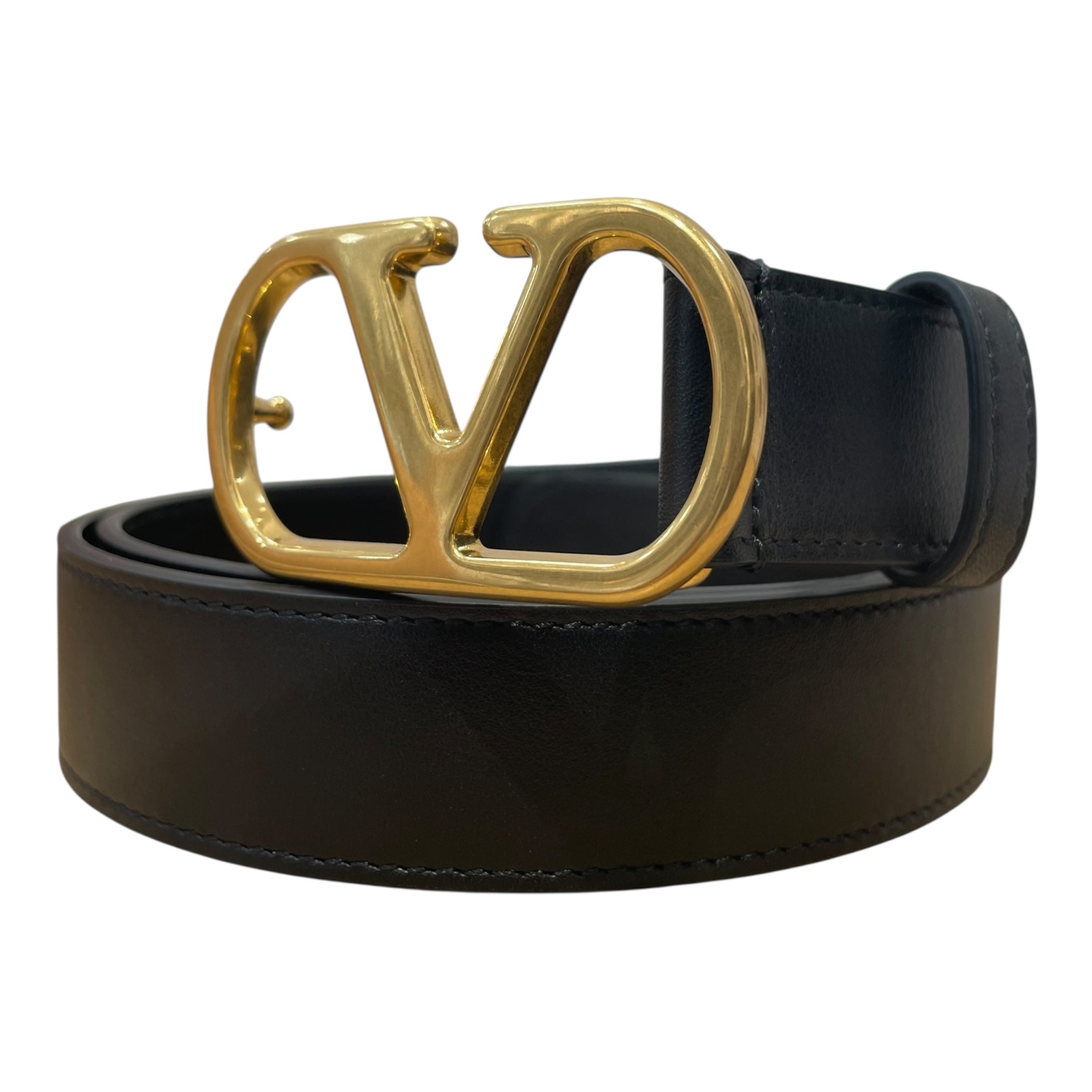 VALENTINO GARAVANI/Belt/Leather/BLK/ view 1
