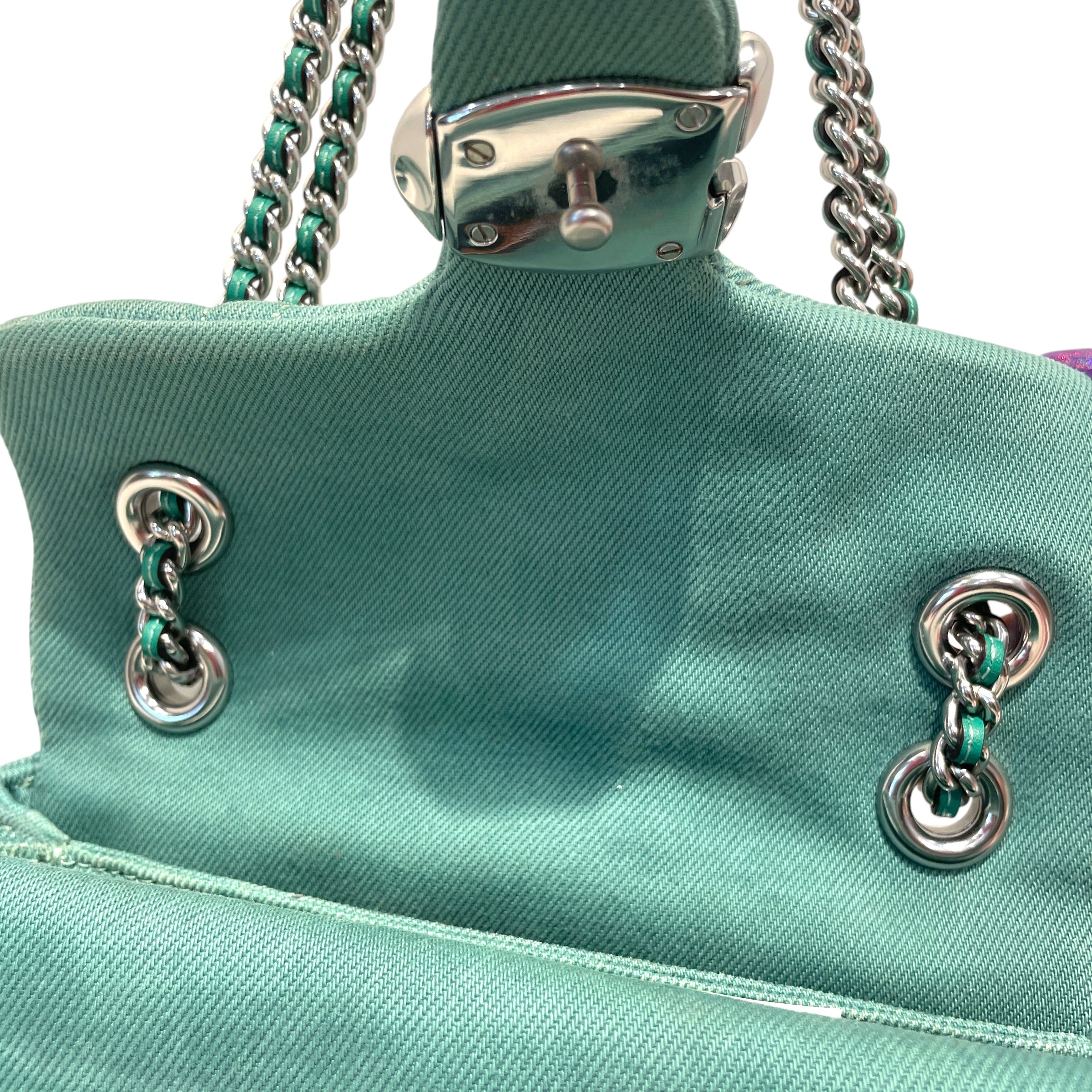 COACH/Cross Body Bag/Cotton/GRN/Tabbi Bag view 7