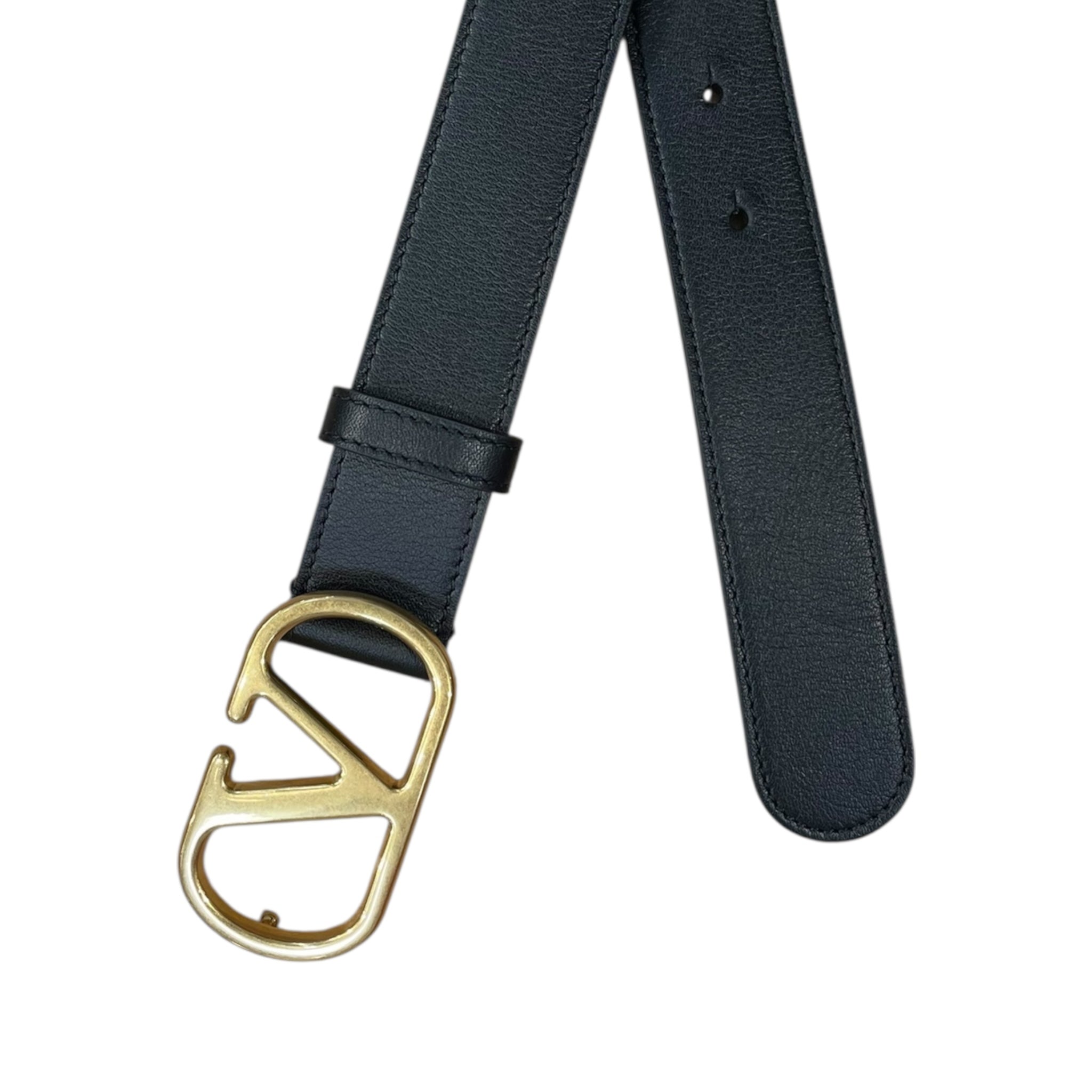 VALENTINO GARAVANI/Belt/Leather/BLK/ view 2