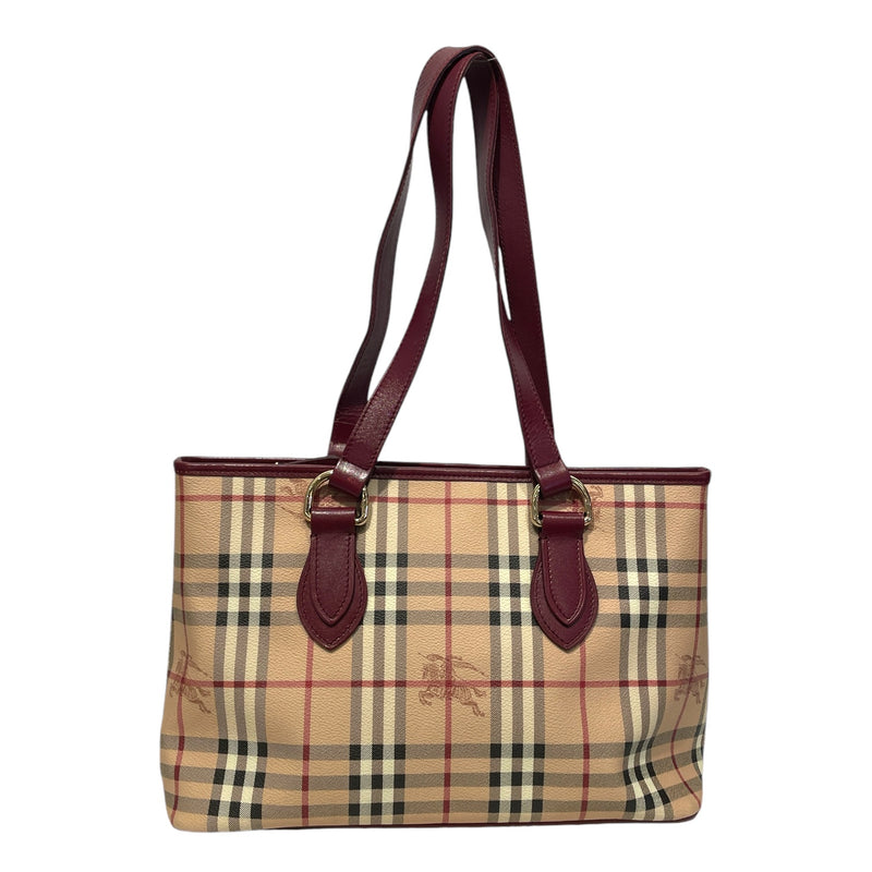 Burberry plaid tote bag online