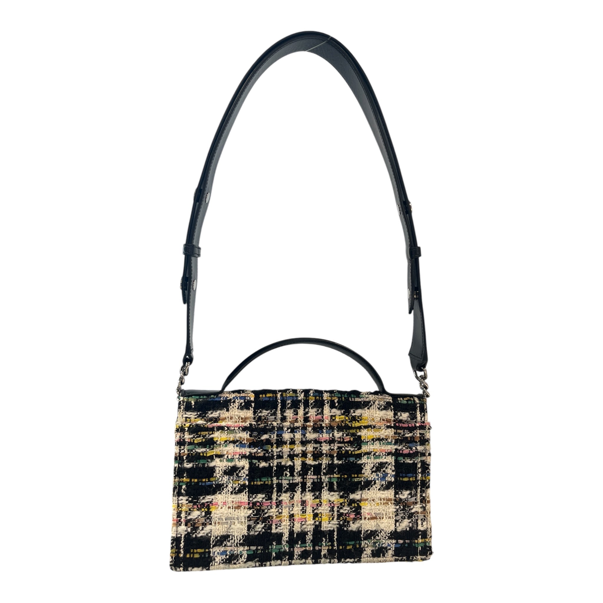 Alexander McQueen/Hand Bag/Glen Check/MLT/TWEED SKULL SHOULDER BAG view 2