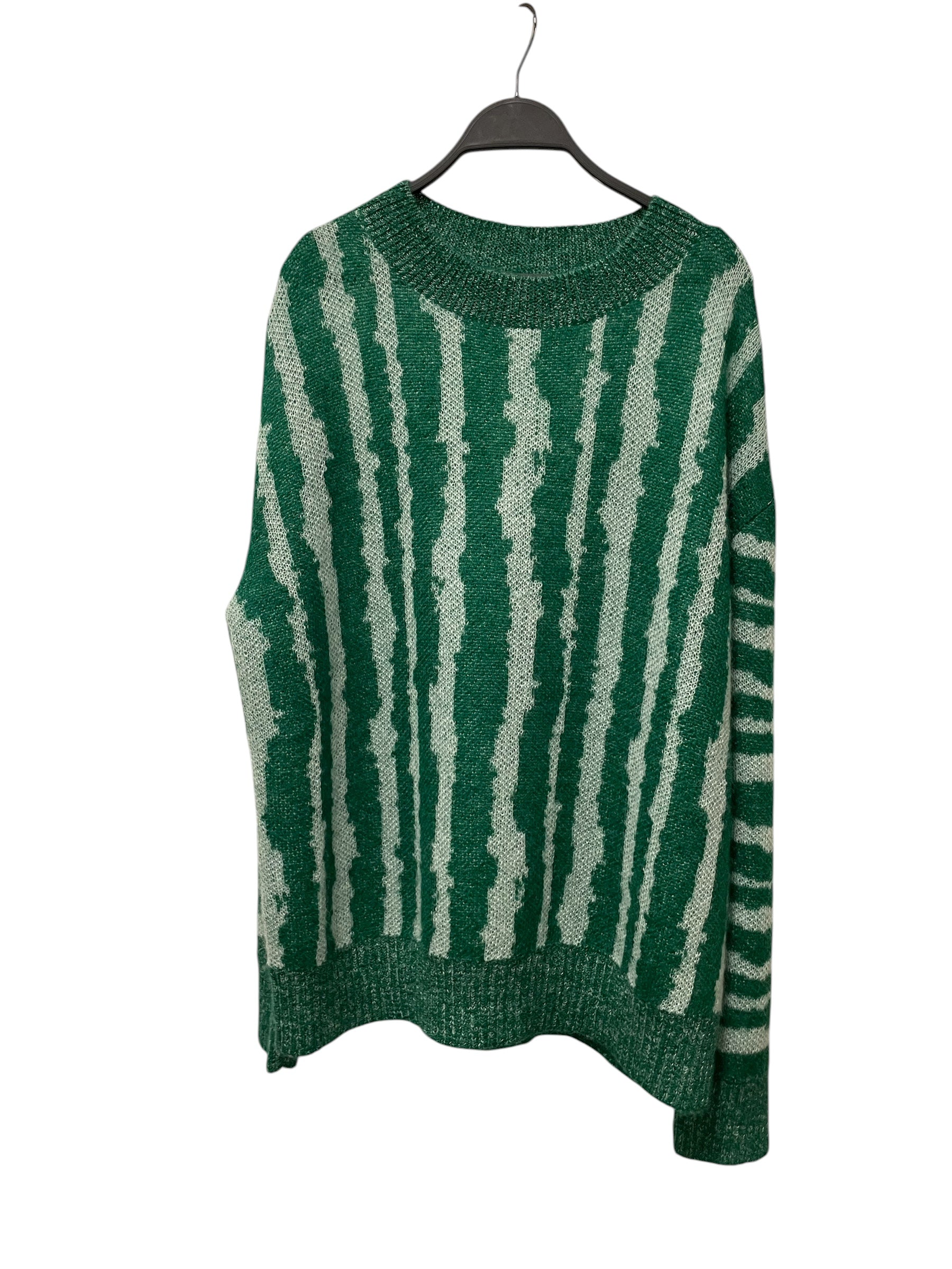 DENIM TEARS/Sweater/XL/All Over Print/Mohair/GRN/RIND SWEATER view 1