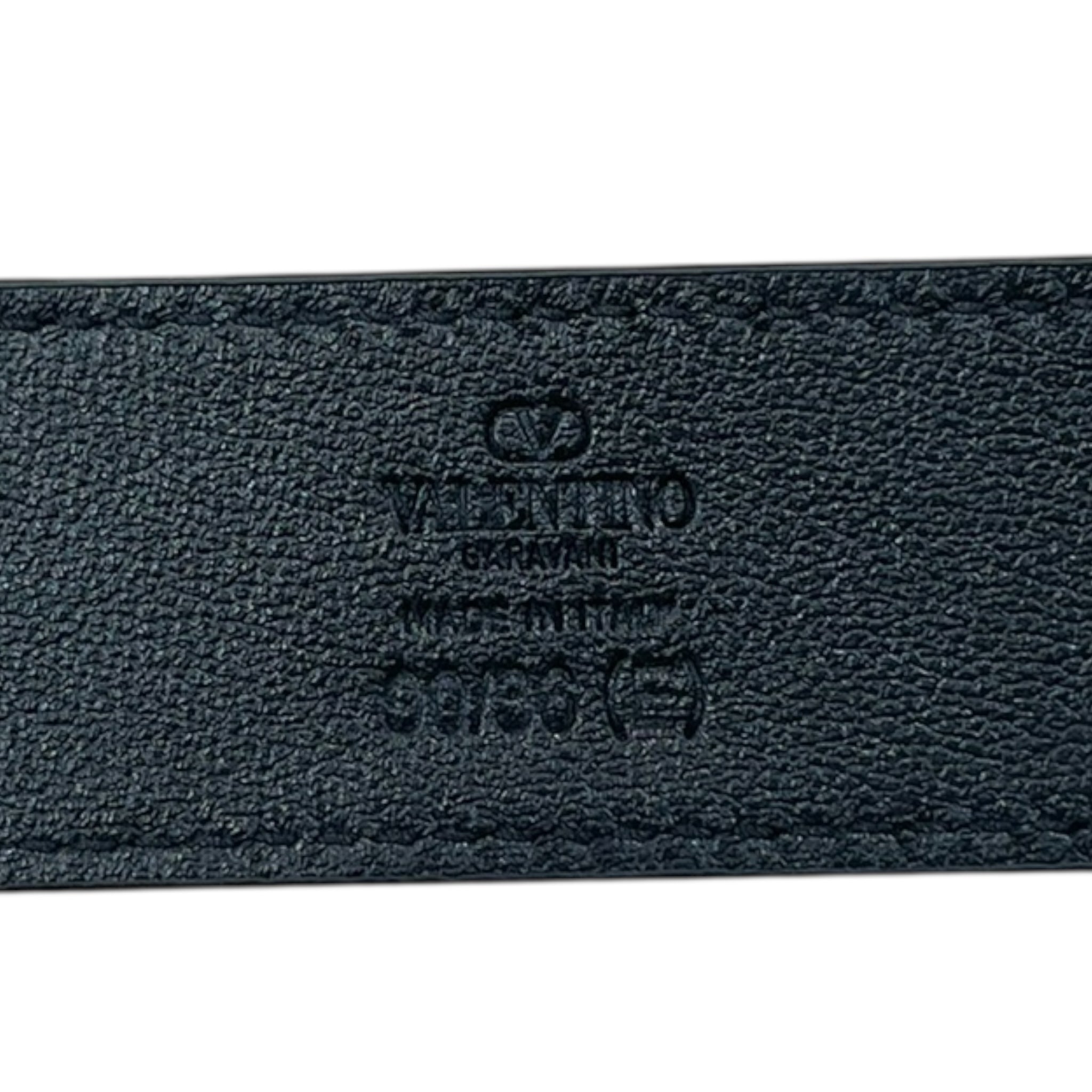 VALENTINO GARAVANI/Belt/Leather/BLK/ view 4