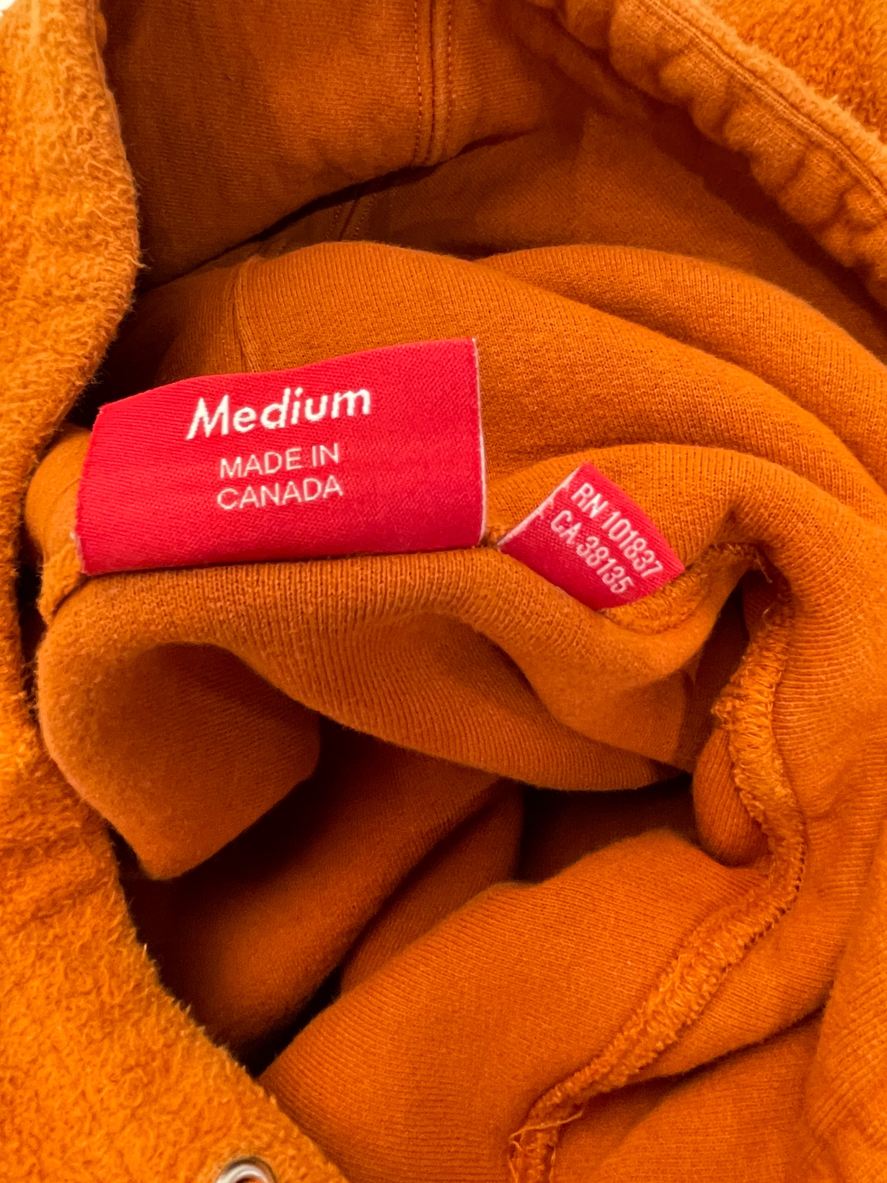 Supreme/Hoodie/M/Cotton/ORN/REVERSE FLEECE HOODIE view 5