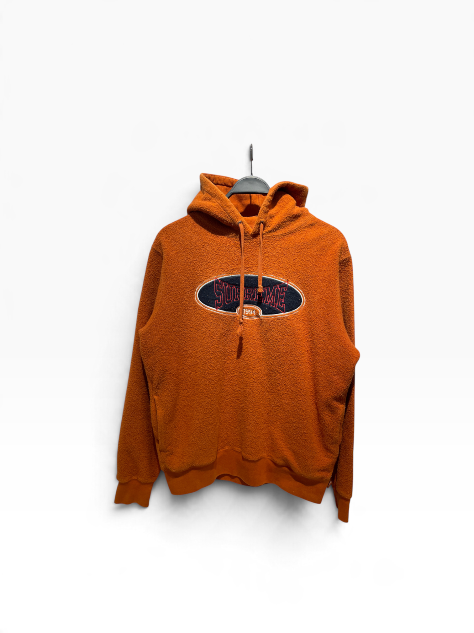 Supreme/Hoodie/M/Cotton/ORN/REVERSE FLEECE HOODIE view 1