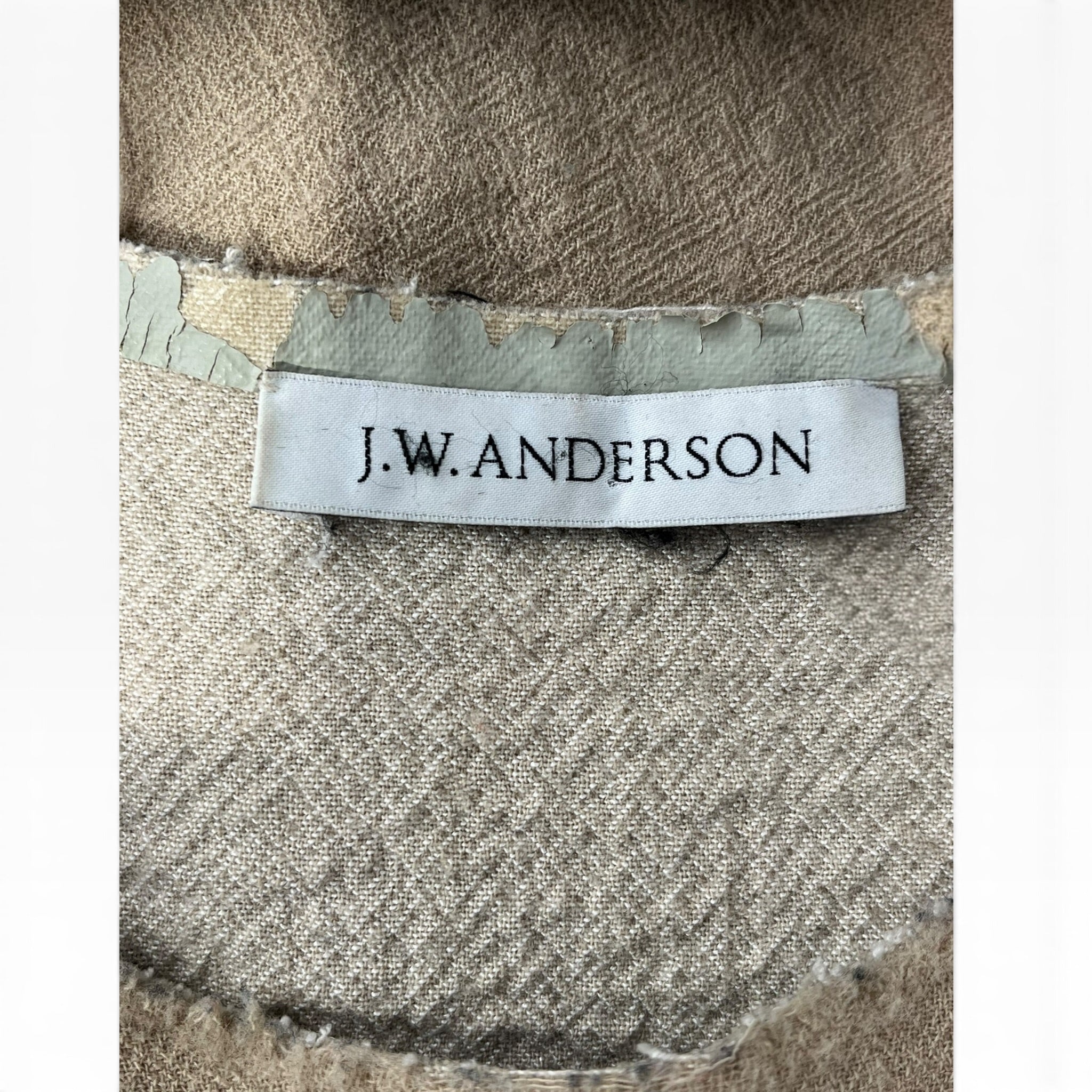JW ANDERSON(J.W.ANDERSON)/Vest/2/Wool/CRM/FRONT TIE SMOCK VEST view 4