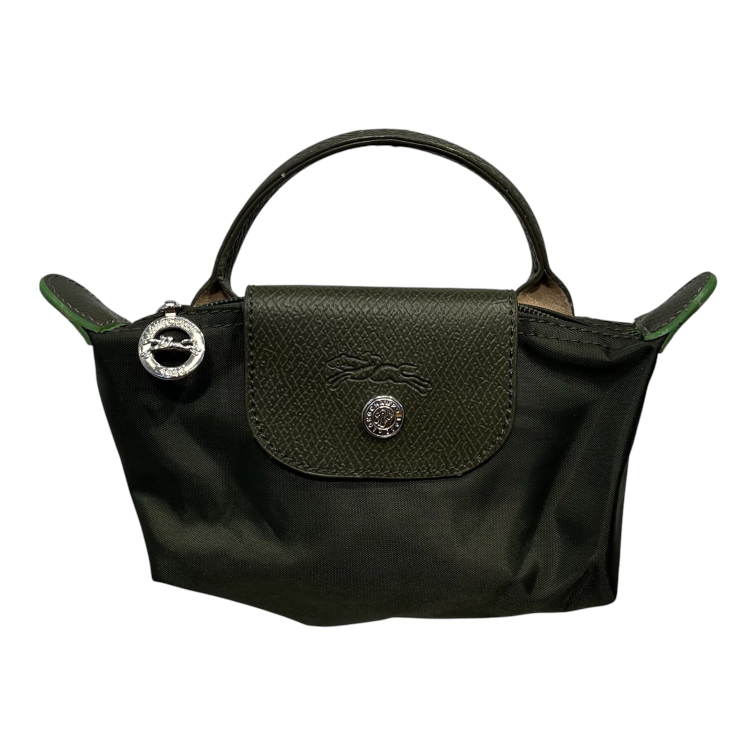 LONGCHAMP/Bag/GRN/Mini with Silver view 1