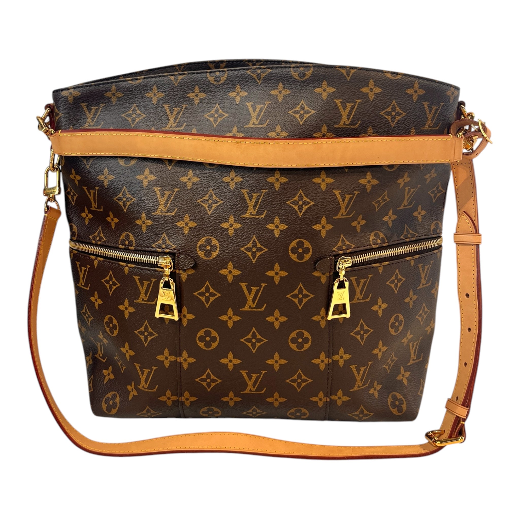 LOUIS VUITTON/Hand Bag/Monogram/BRW/MELIE HOBO CANVAS view 1