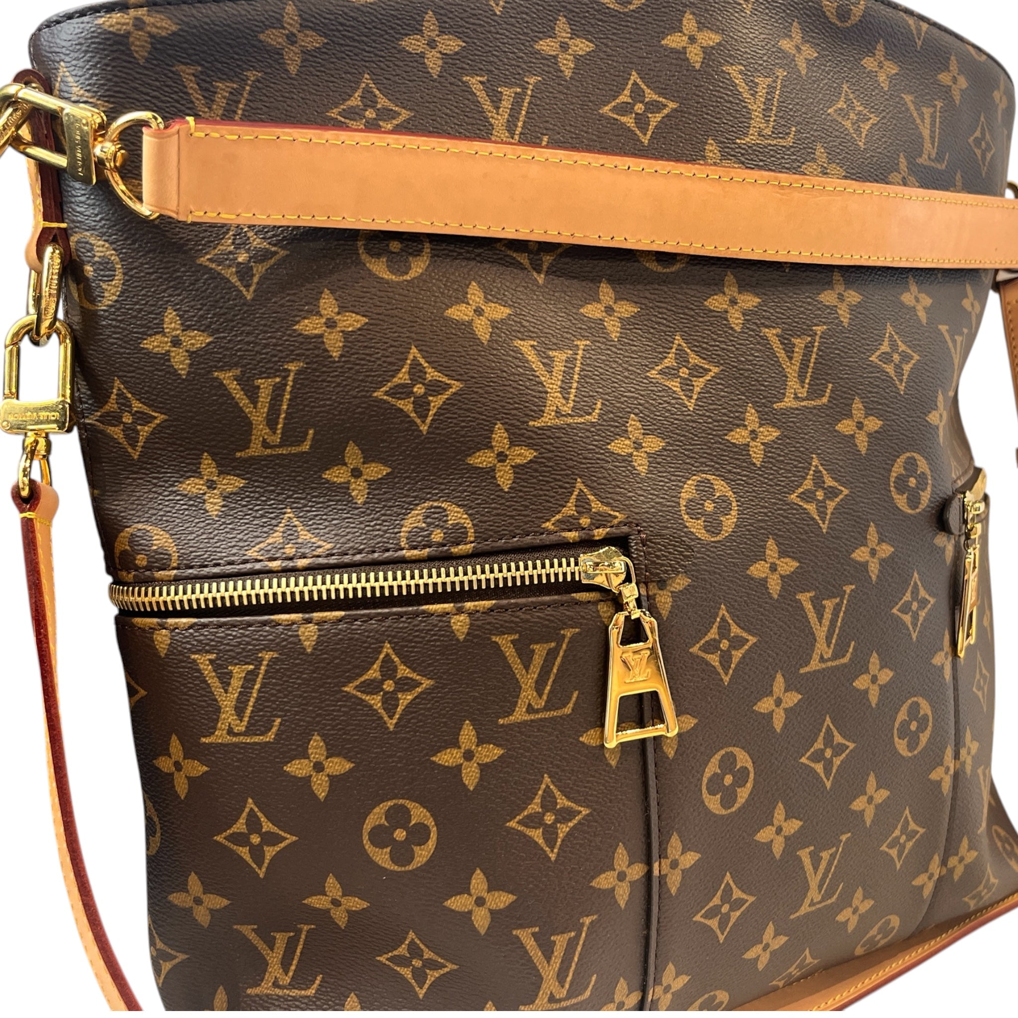 LOUIS VUITTON/Hand Bag/Monogram/BRW/MELIE HOBO CANVAS view 6