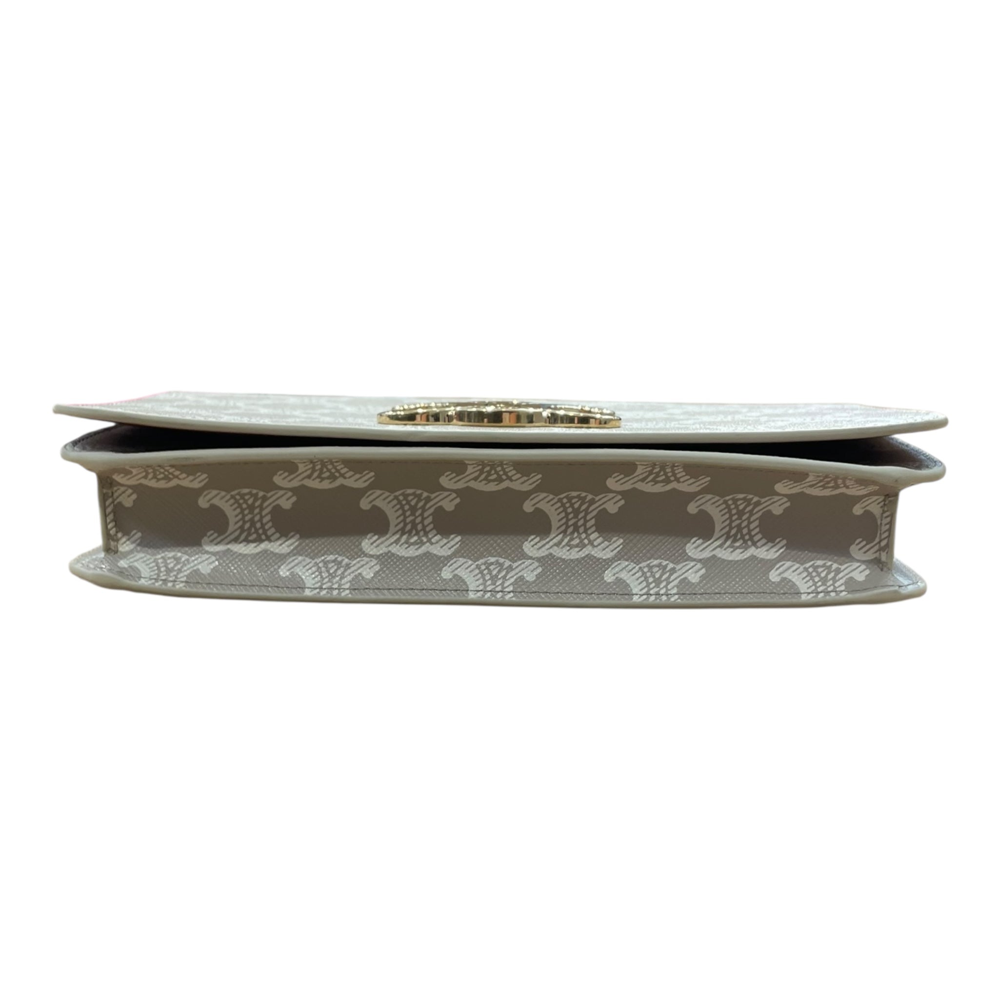 CELINE/Clutch Bag/Monogram/Leather/BEG/ view 3