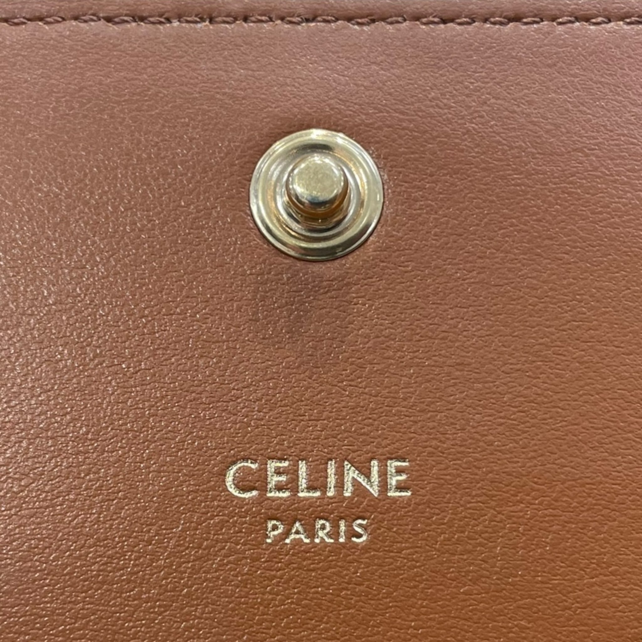 CELINE/Clutch Bag/Monogram/Leather/BEG/ view 5