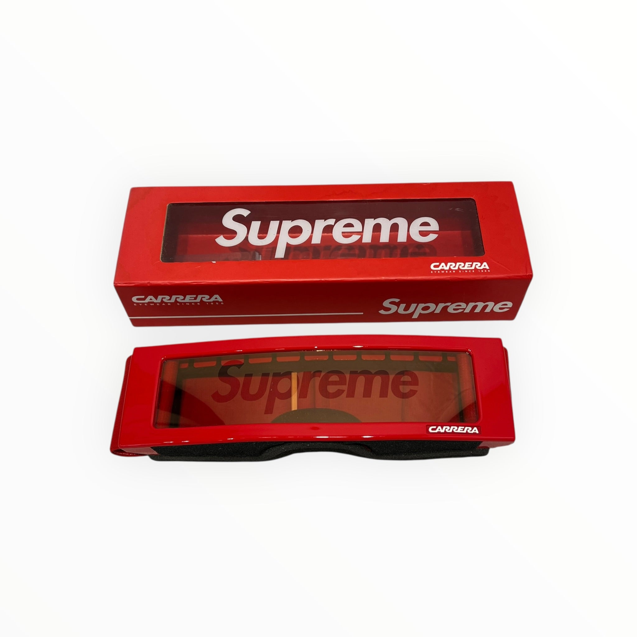 Supreme/CARRERA/Glasses/Plastic/RED/OVERTOP GOGGLES view 4