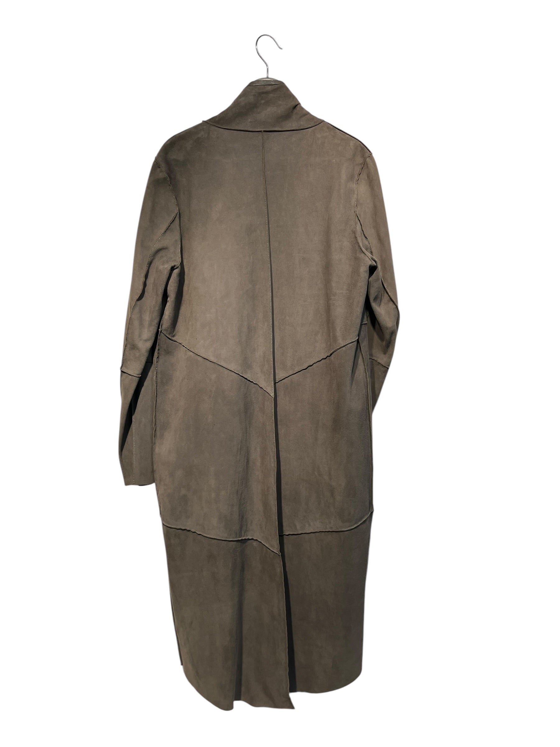AKSARA/Coat/S/Leather/GRY/ view 2