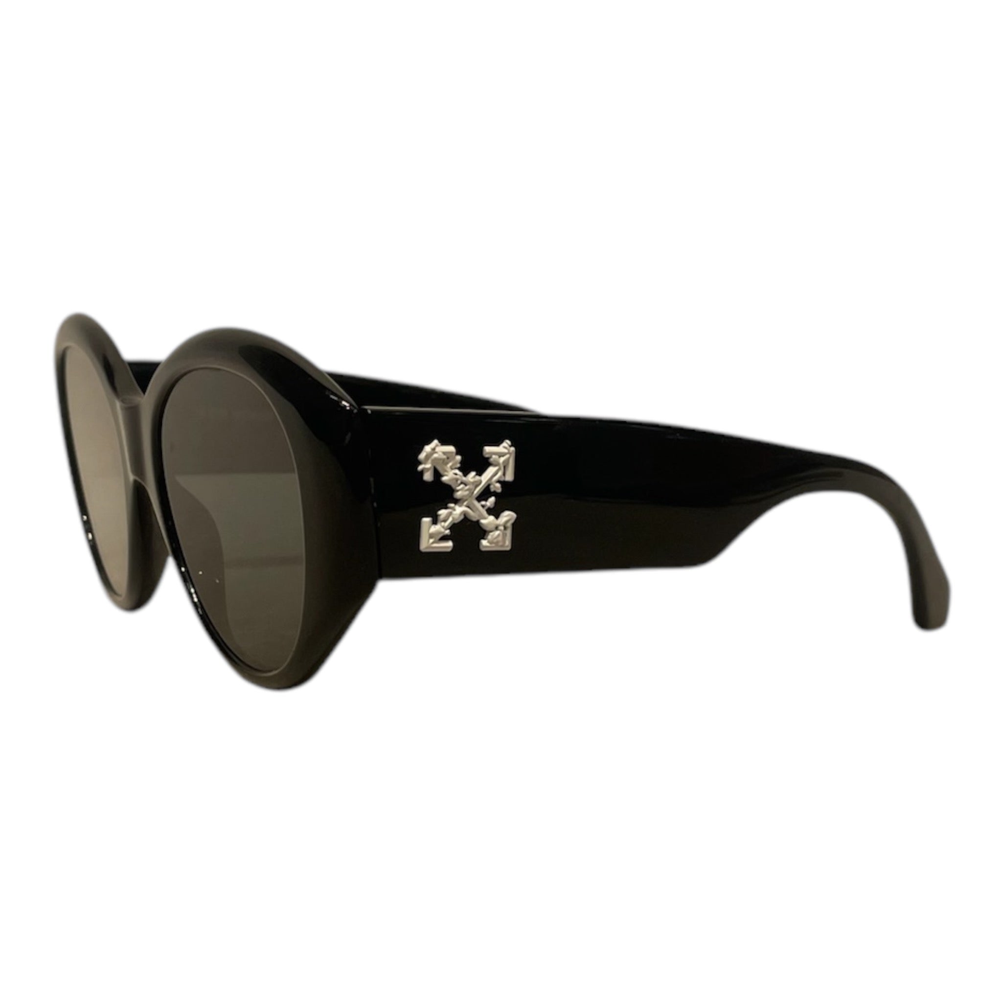 OFF-WHITE/Sunglasses/Plastic/BLK/Oversized view 2