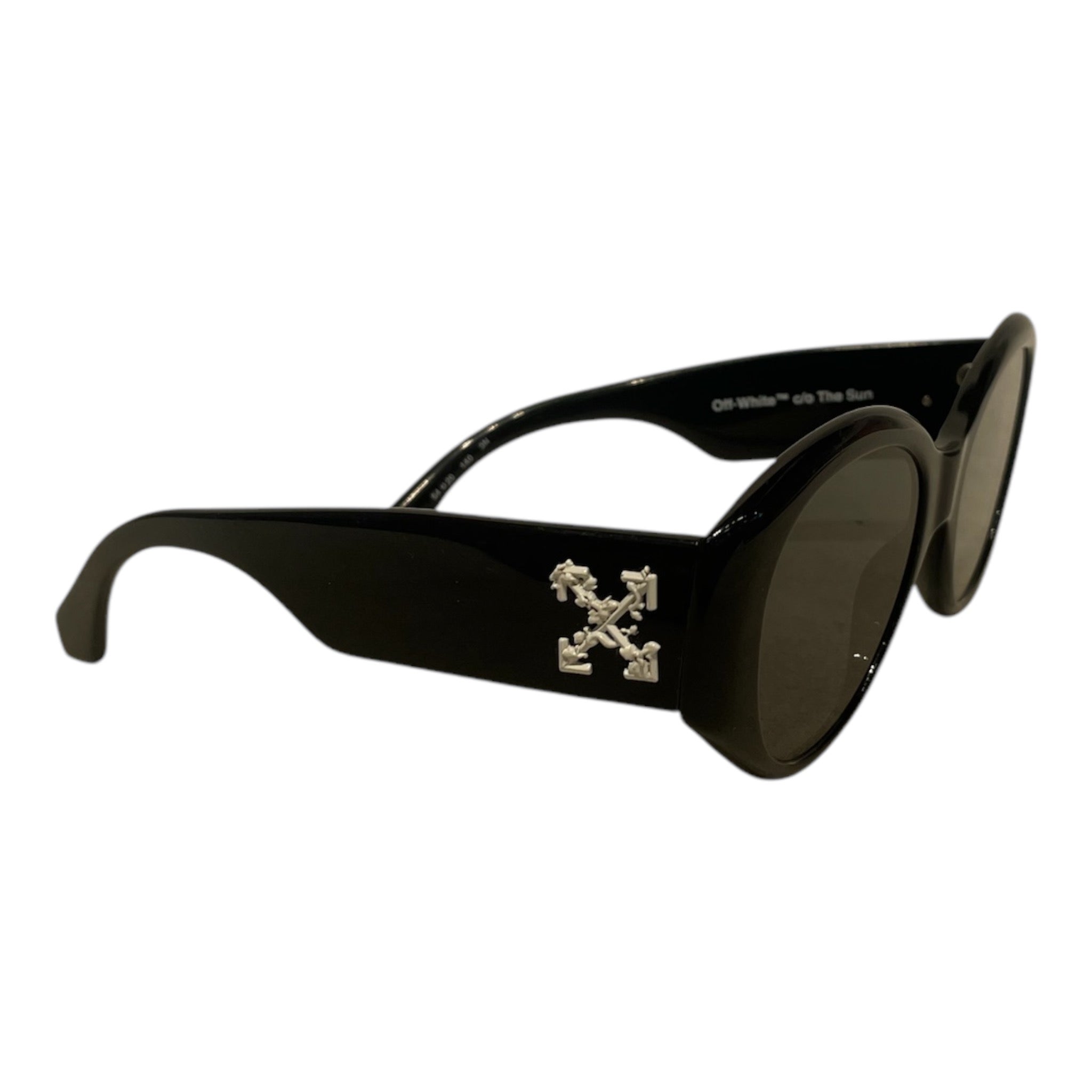 OFF-WHITE/Sunglasses/Plastic/BLK/Oversized view 3