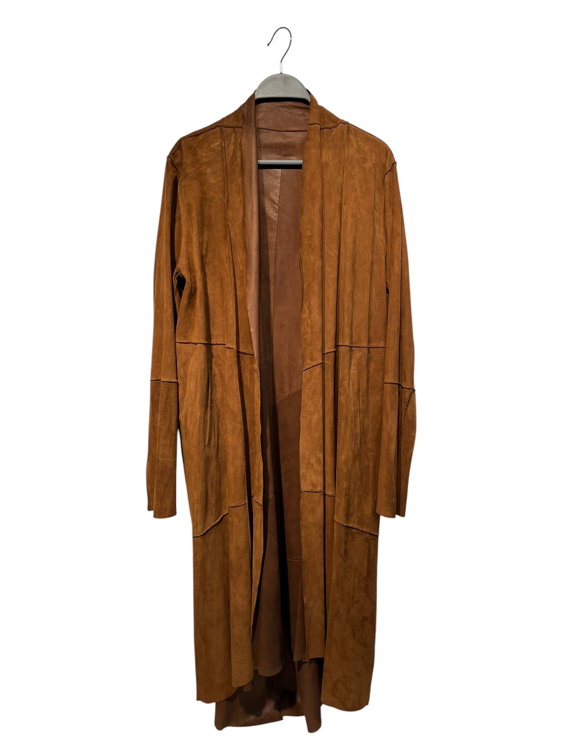 AKSARA/Coat/S/Leather/BRW/ view 1