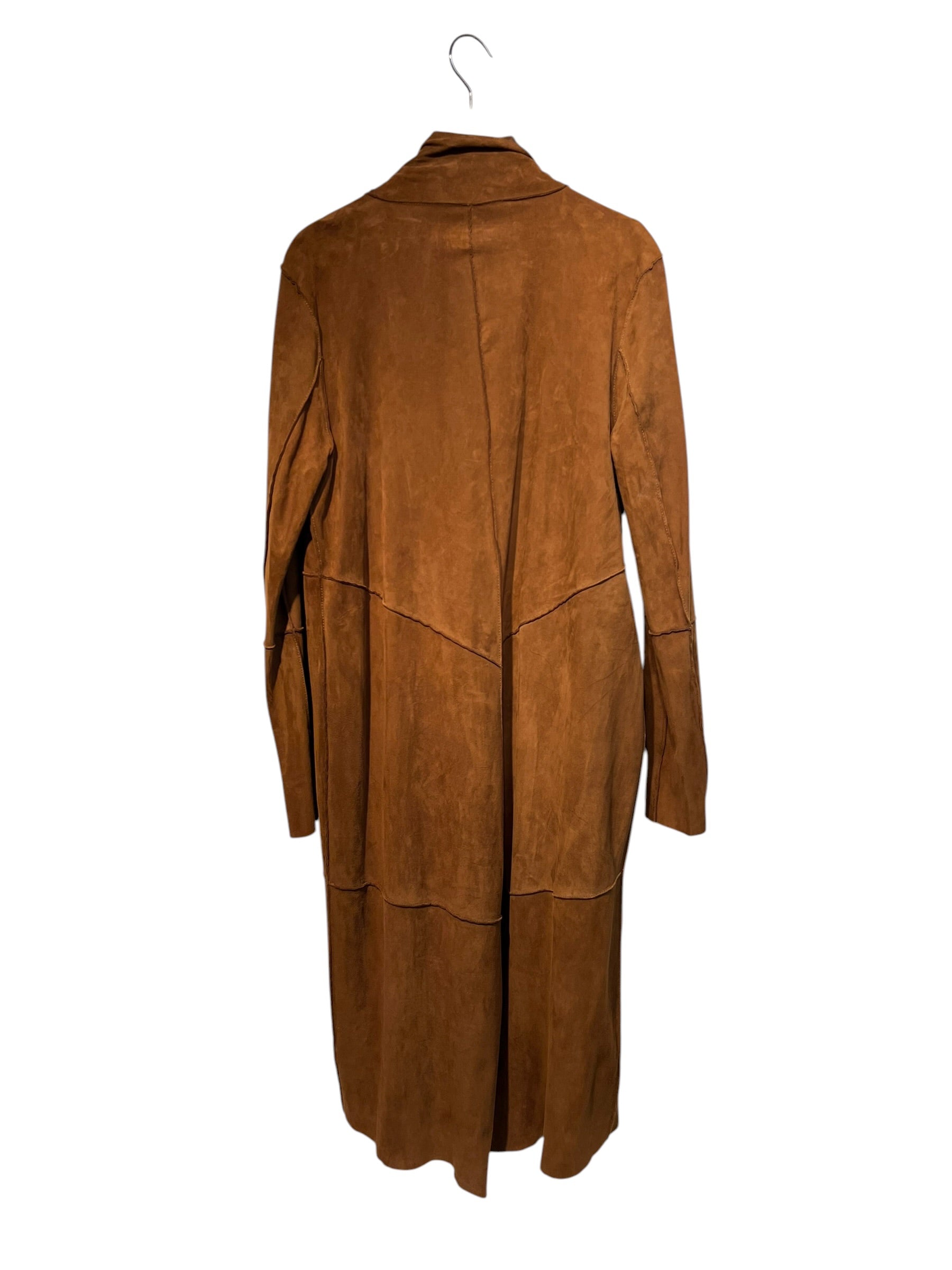 AKSARA/Coat/S/Leather/BRW/ view 2