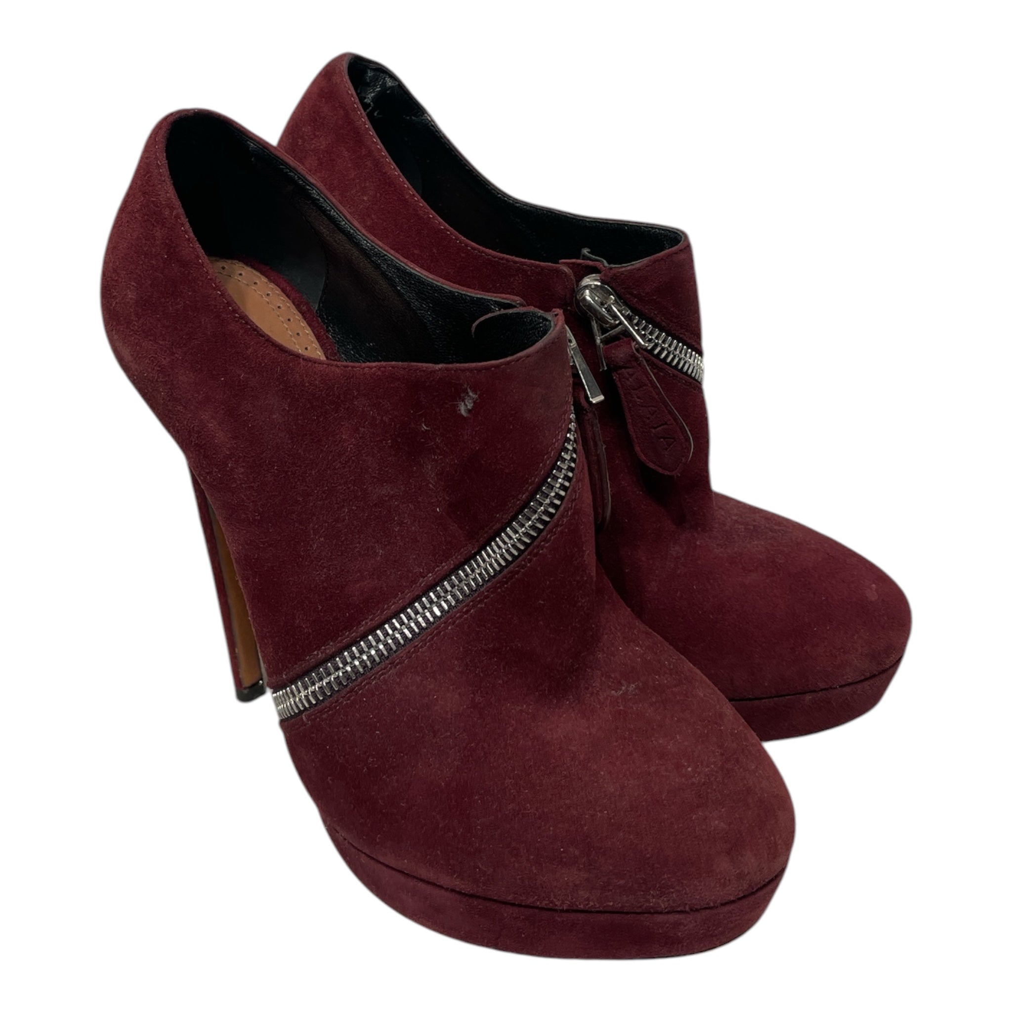 ALAIA/Heels/EU 37/Suede/BRD/ZIP PUMP view 1