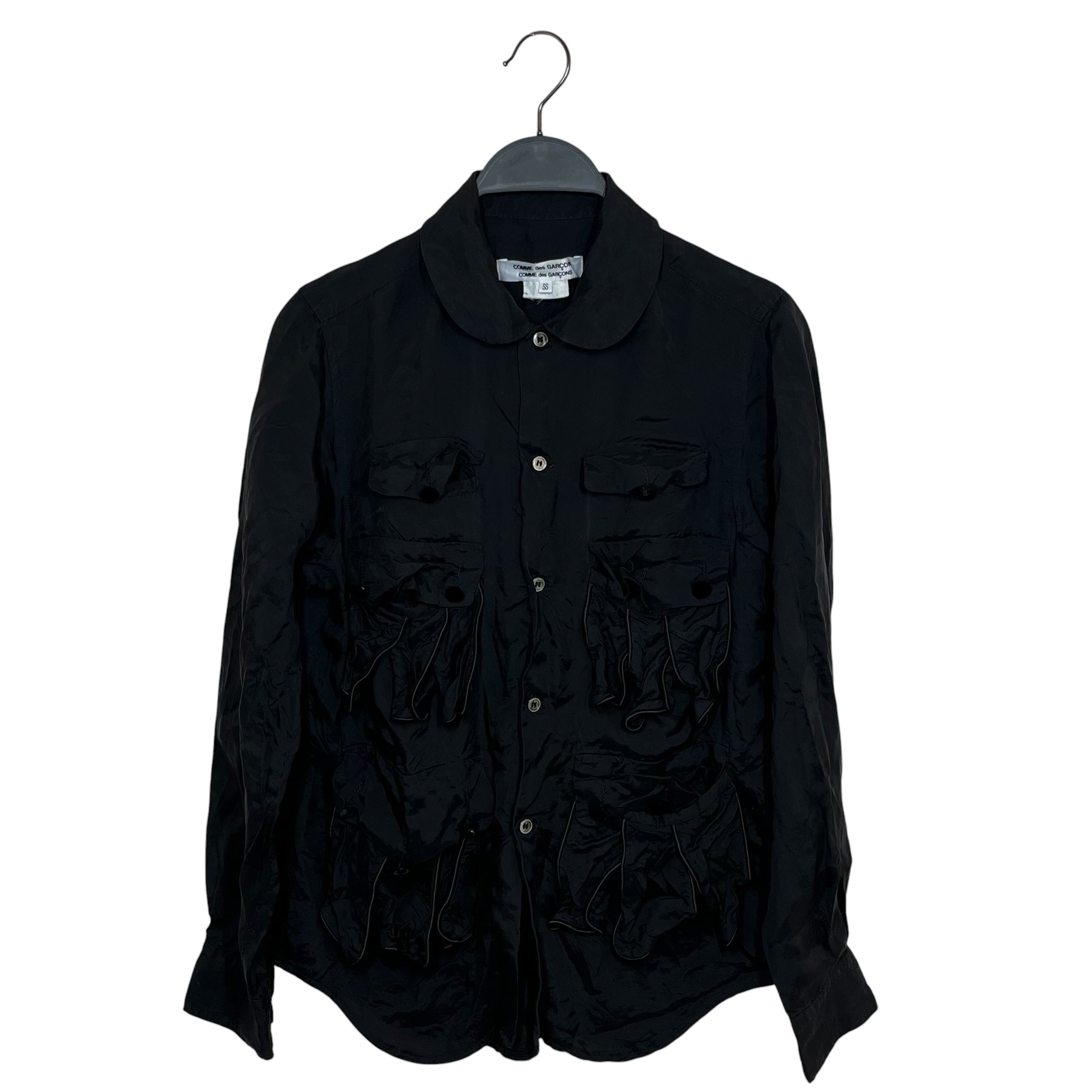COMME des GARCONS/LS Shirt/SS/BLK/AD2006 CARGO POCKET view 1