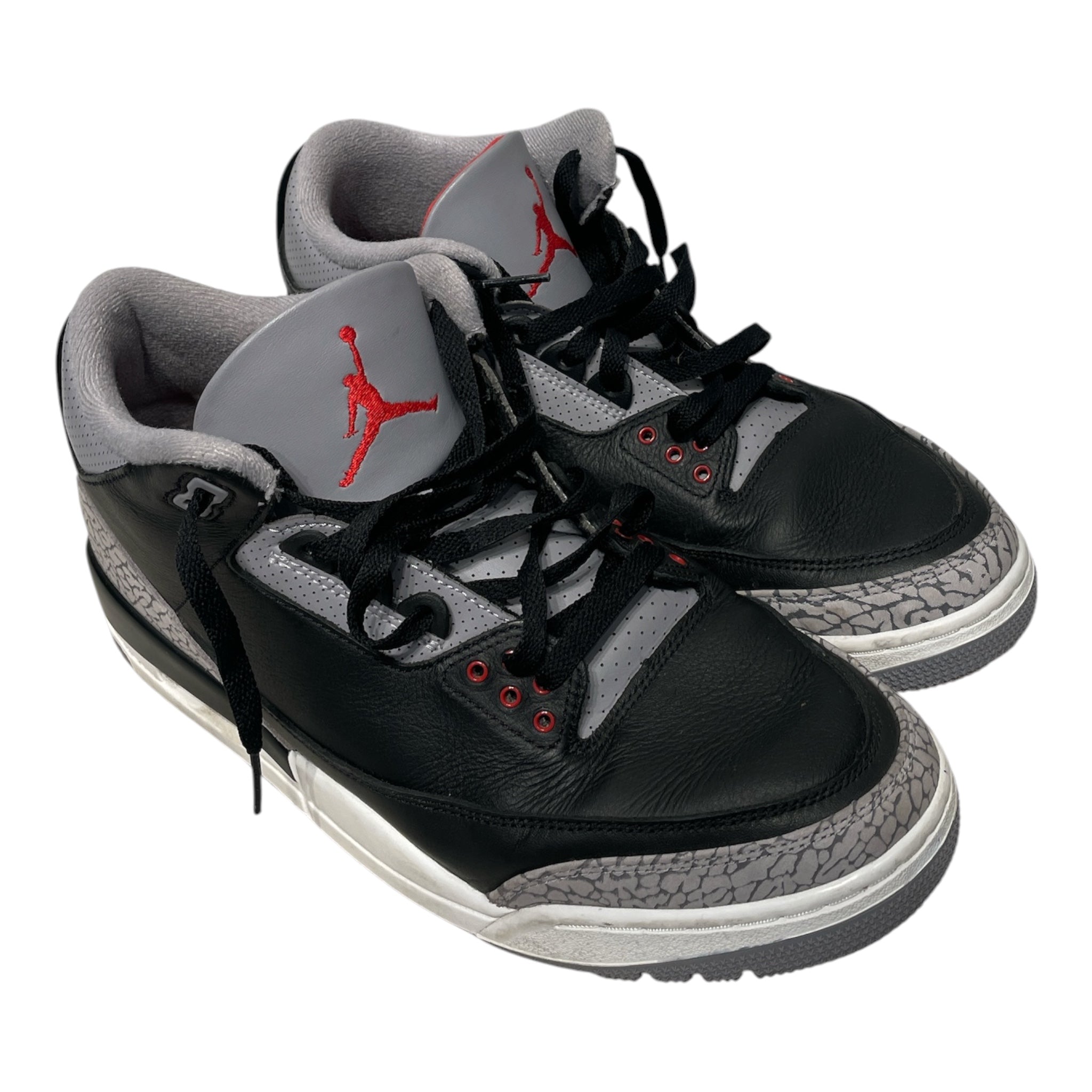 JORDAN BRAND/Hi-Sneakers/US 11/Leather/BLK/BLACK CEMENT 3 view 1