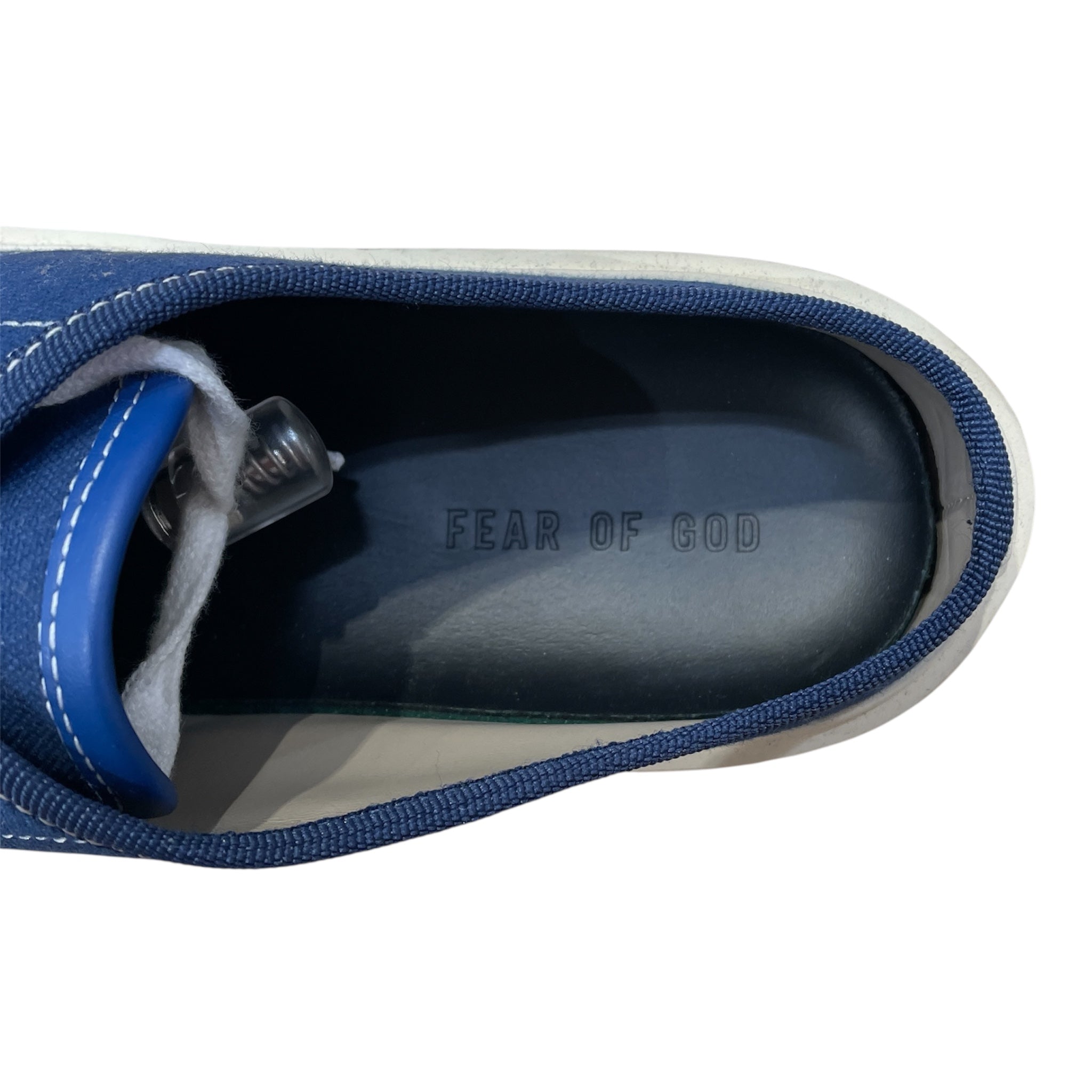 FEAR OF GOD/Low-Sneakers/EU 42/Cotton/BLU/ view 3